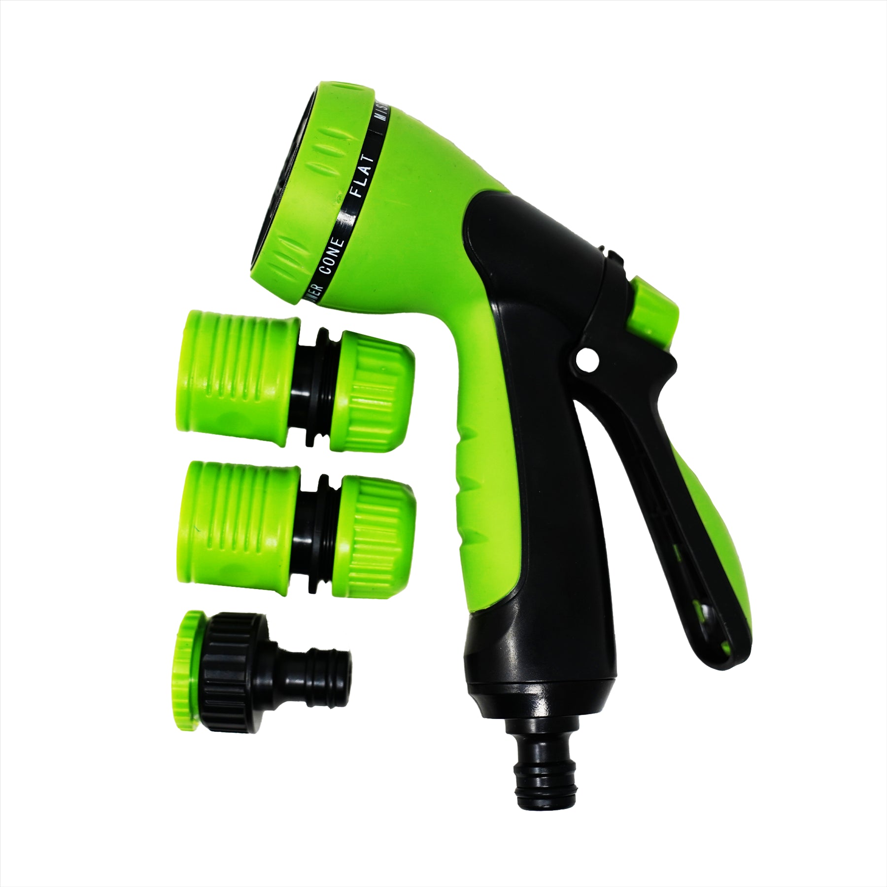 Garden Hose Spray Gun Set Adjustable Nozzle Sprinkler Outdoor 4PCS