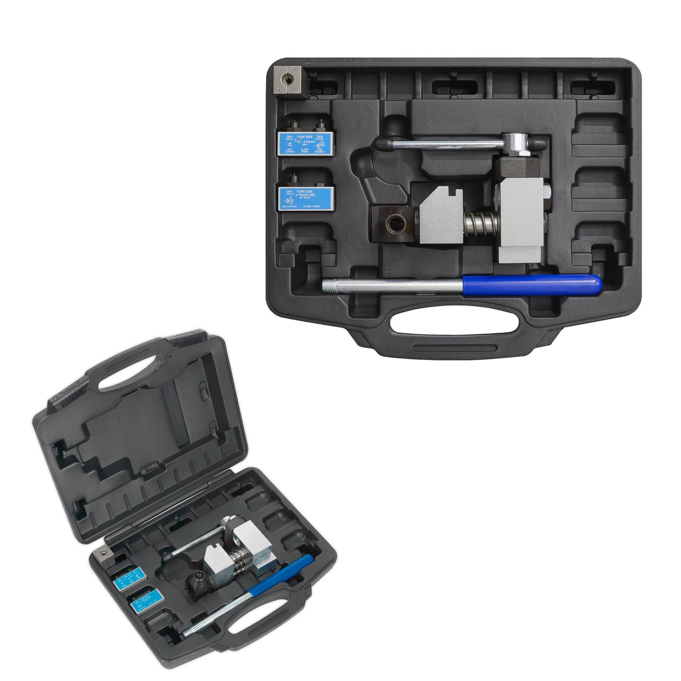 Sealey Brake Pipe Flaring Kit 3/16" SAE, 4.75mm DIN Storage Case