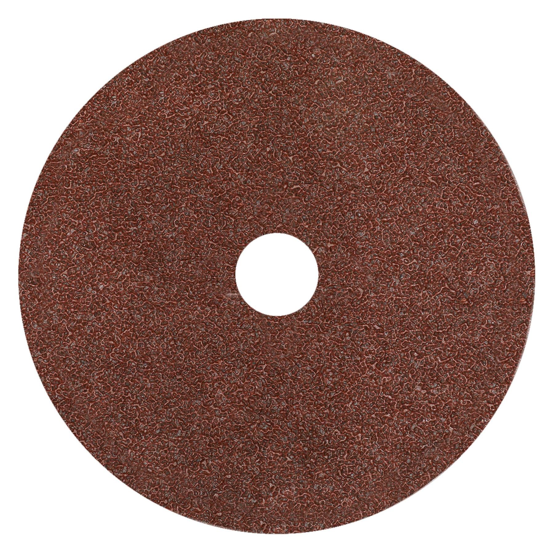 Sealey Fibre Backed Disc 115mm - 24Grit Pack of 25