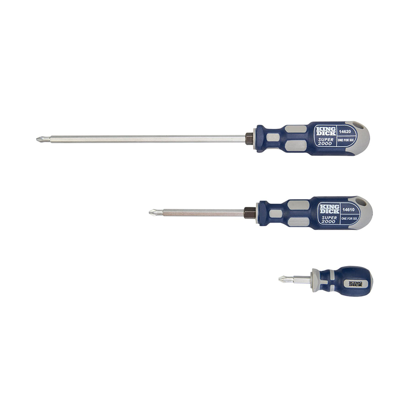 King Dick 1 for 6 Screwdriver Gift Set 3pce