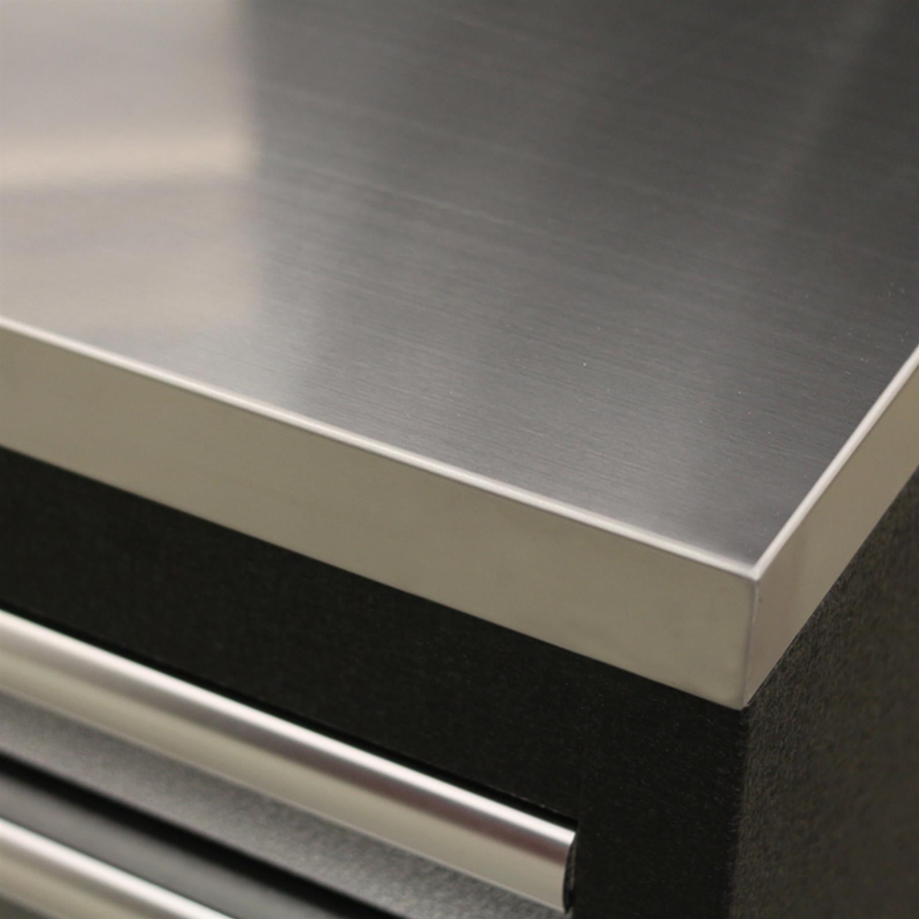 Sealey Stainless Steel Worktop  Base cabinets 2040mm APMS50SSC