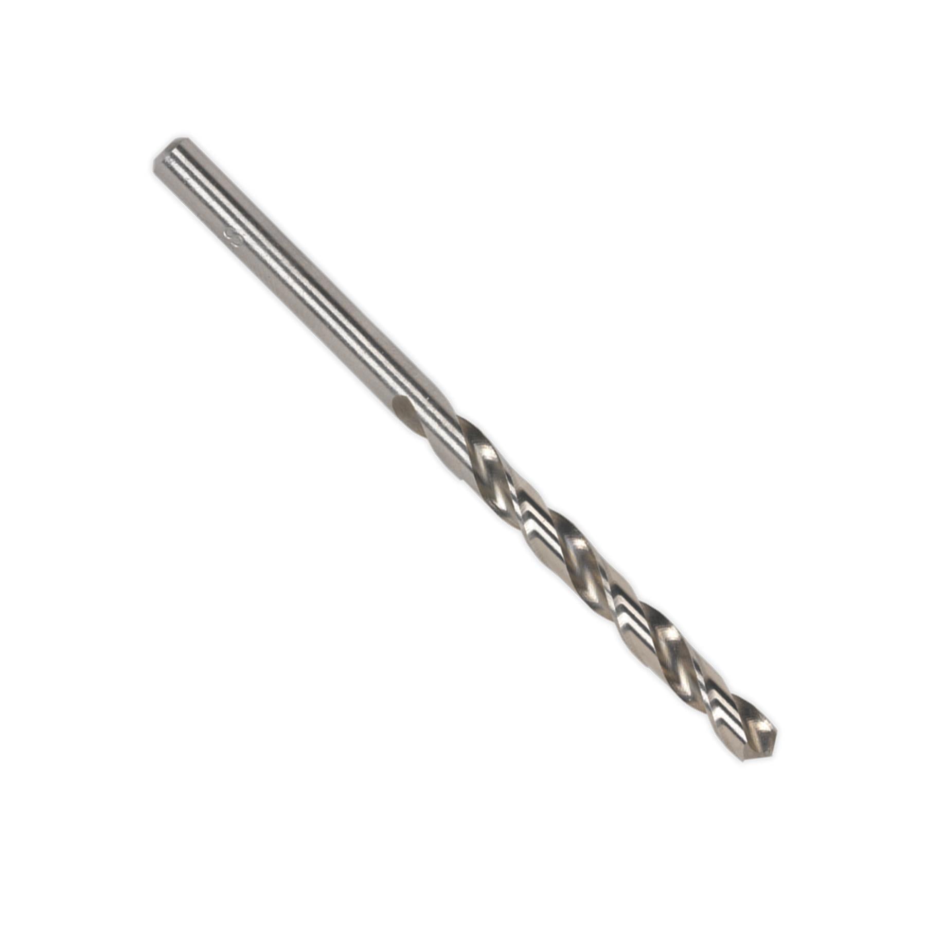 Sealey HSS Fully Ground Drill Bit Ø3/16" Pack of 10