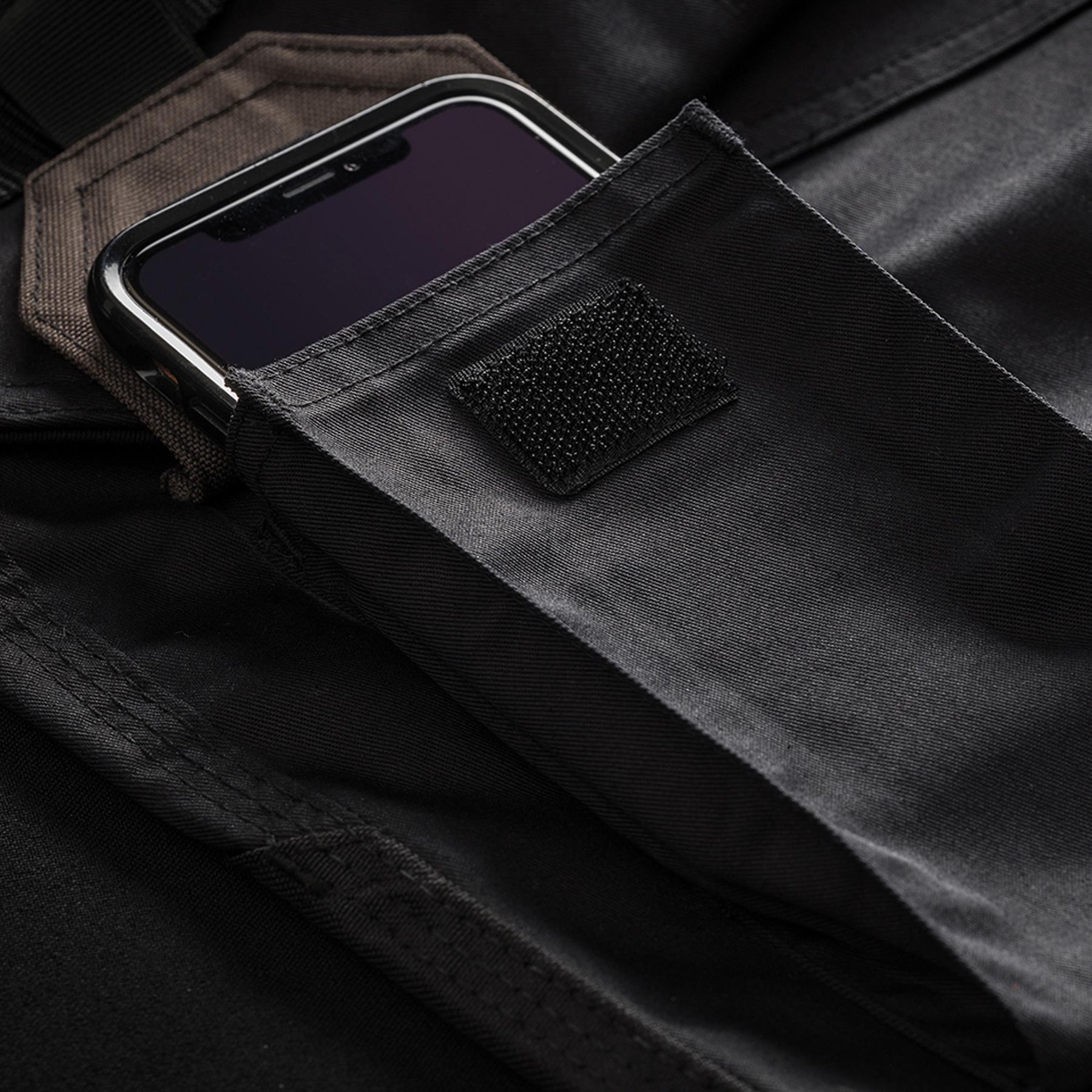 Scruffs Pro Flex Trousers + Holster Pockets Black Inc Belt 34S New