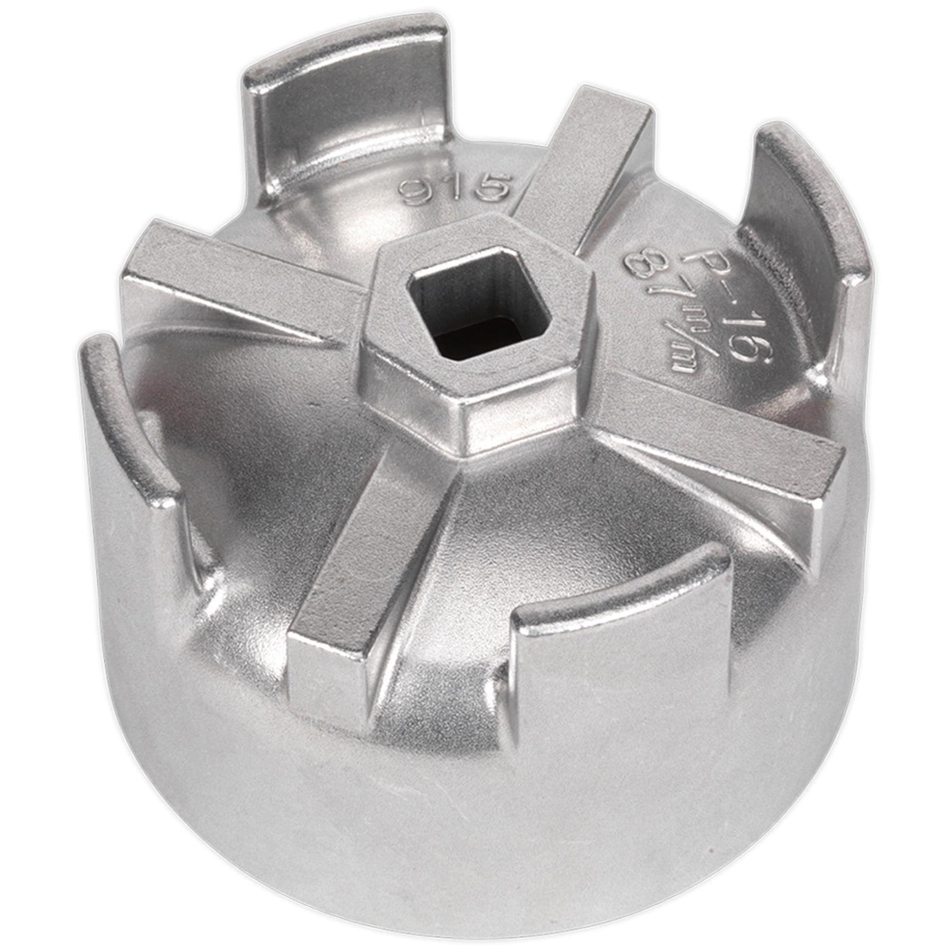 Sealey Oil Filter Cap Wrench 87mm x 16 Flutes - Volvo