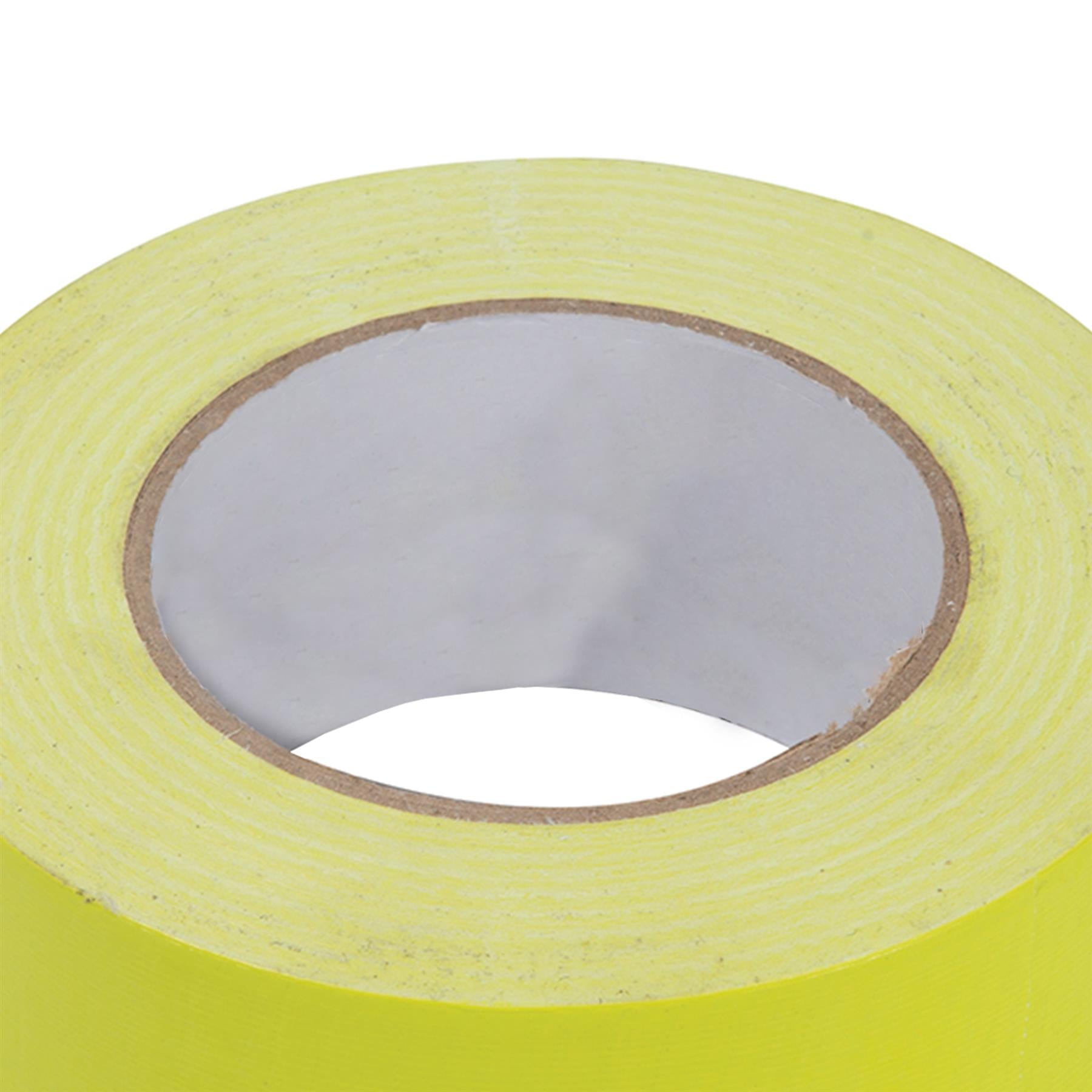 Heavy Duty Duct Tape Hi-Vis - 50mm X 50M Heavy Duty Hi-Vis Polyethylene-Coated