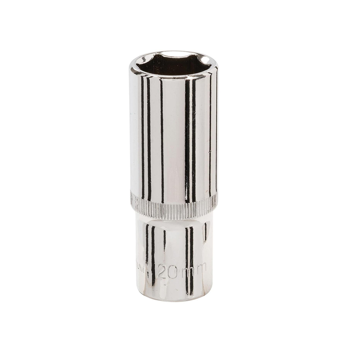 Quality Socket 1/2" Shallow Deep Drive Metric 20mm Long Hex Wrench