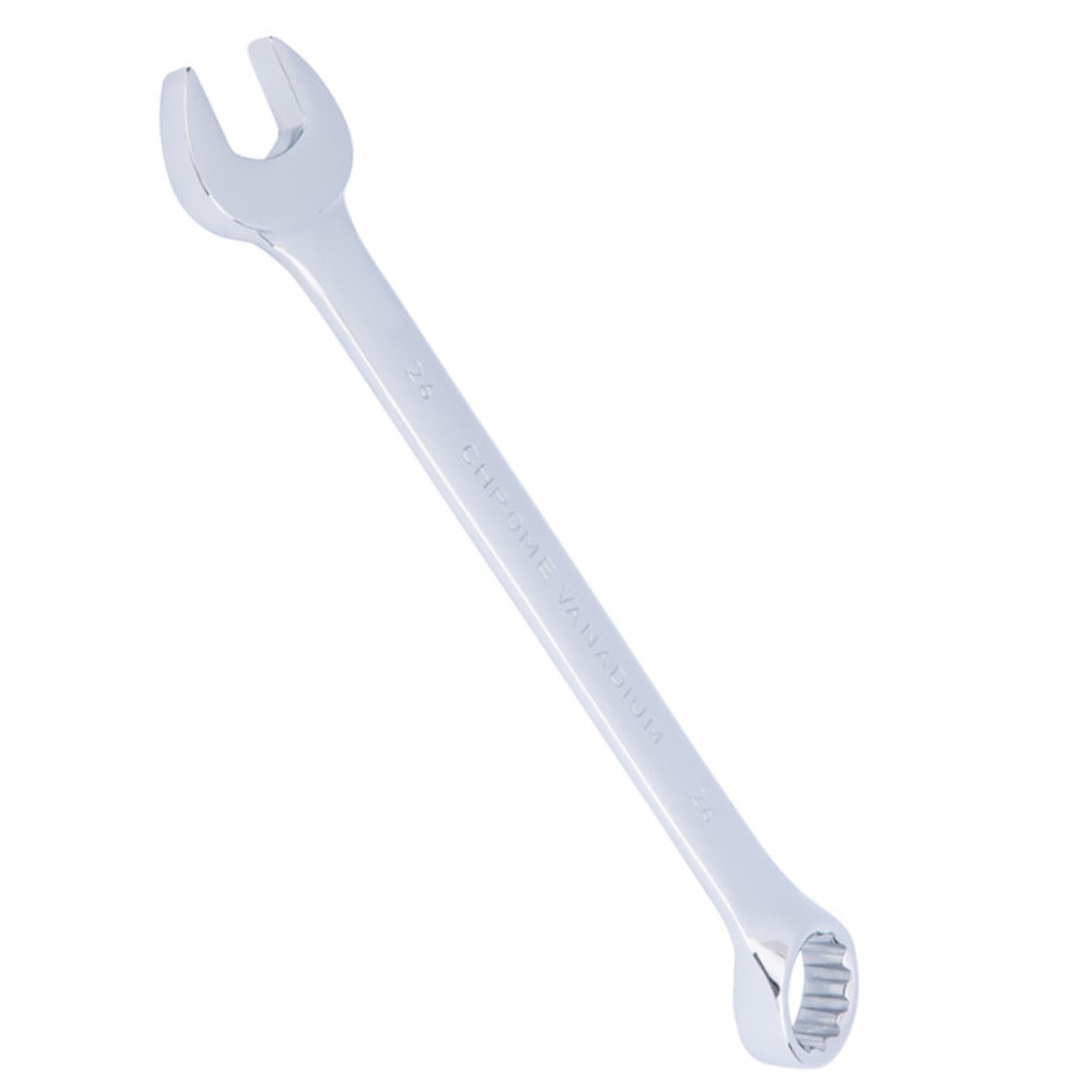 BlueSpot 26mm Fully Polished Chrome Vanadium Spanner Open Ended Head Spanner