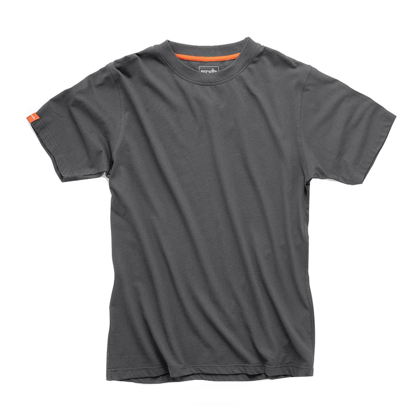 Scruffs Eco Worker T-Shirt Hardwearing Work Shirt Graphite L