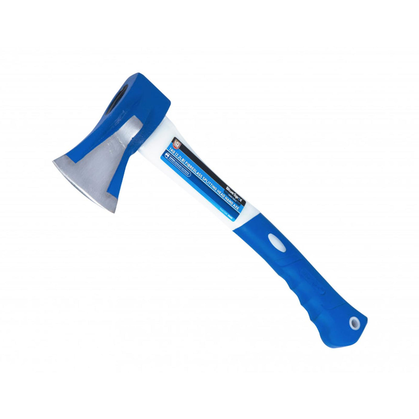 BlueSpot Splitting AXE Hatchet Fibreglass Handle Shaft Chopper Split Wood Hand Tools