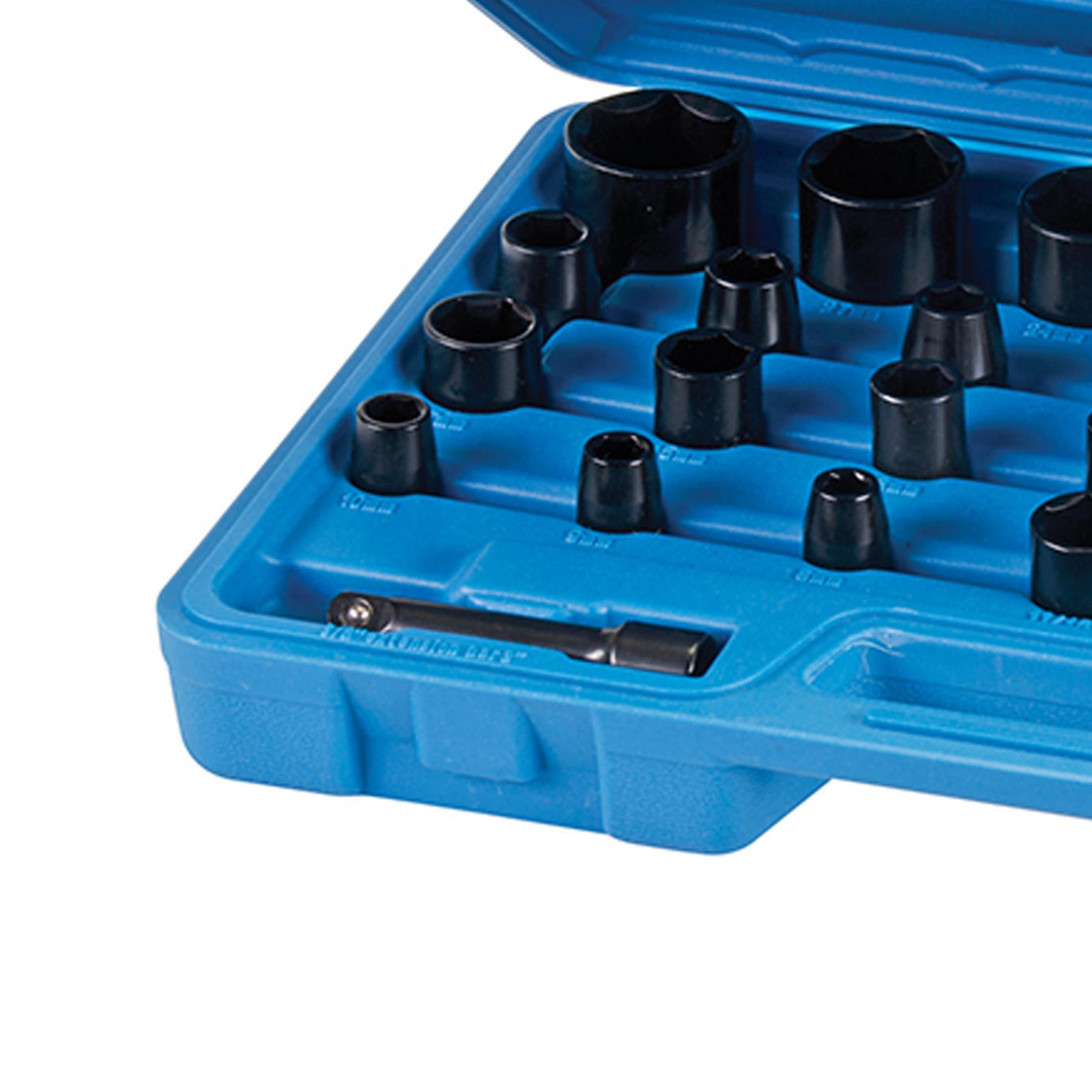 35Pce Impact Socket Set Metric Imperial Garage Mechanic Automotive Quality