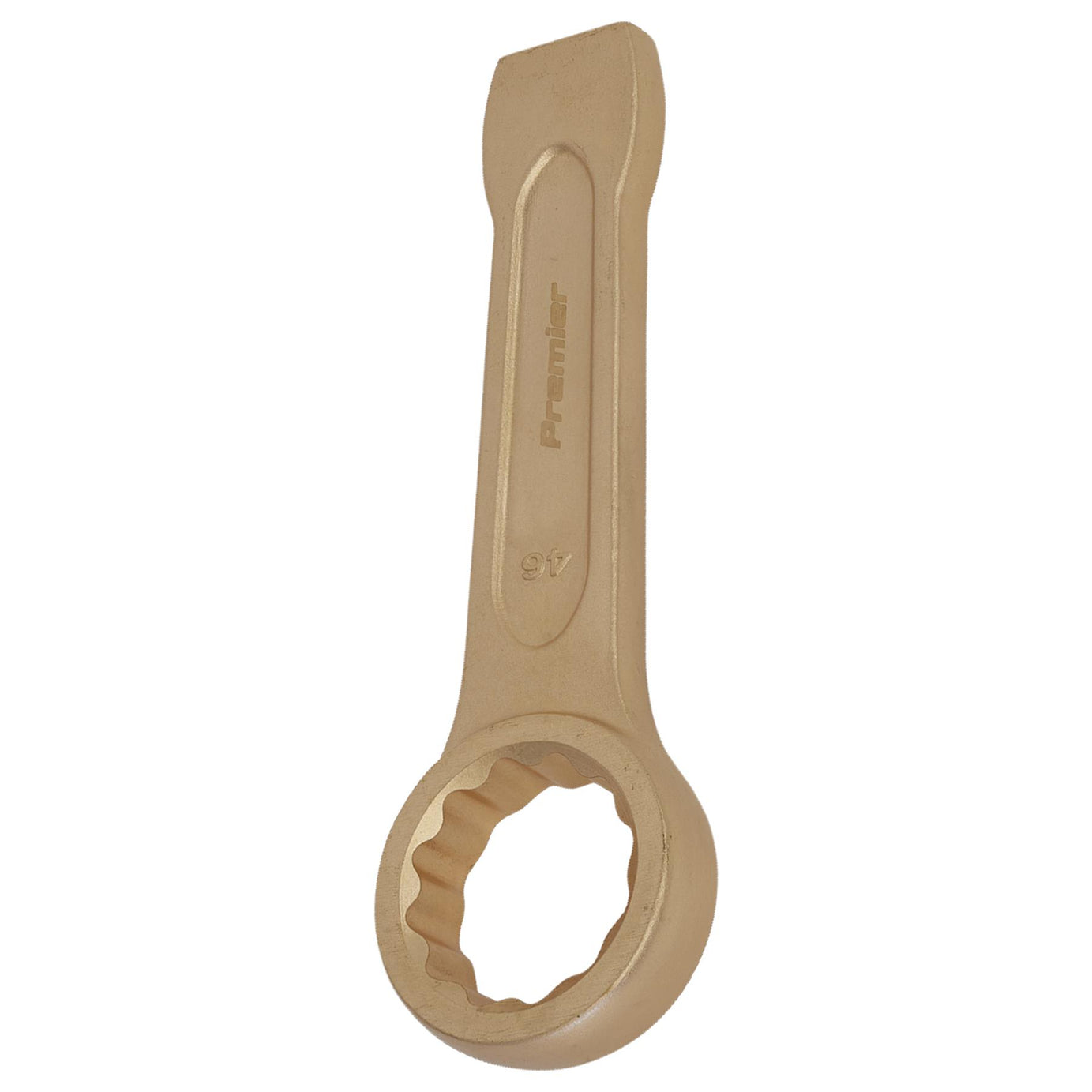Sealey Slogging Spanner Ring End 46mm - Non-Sparking Beryllium Copper