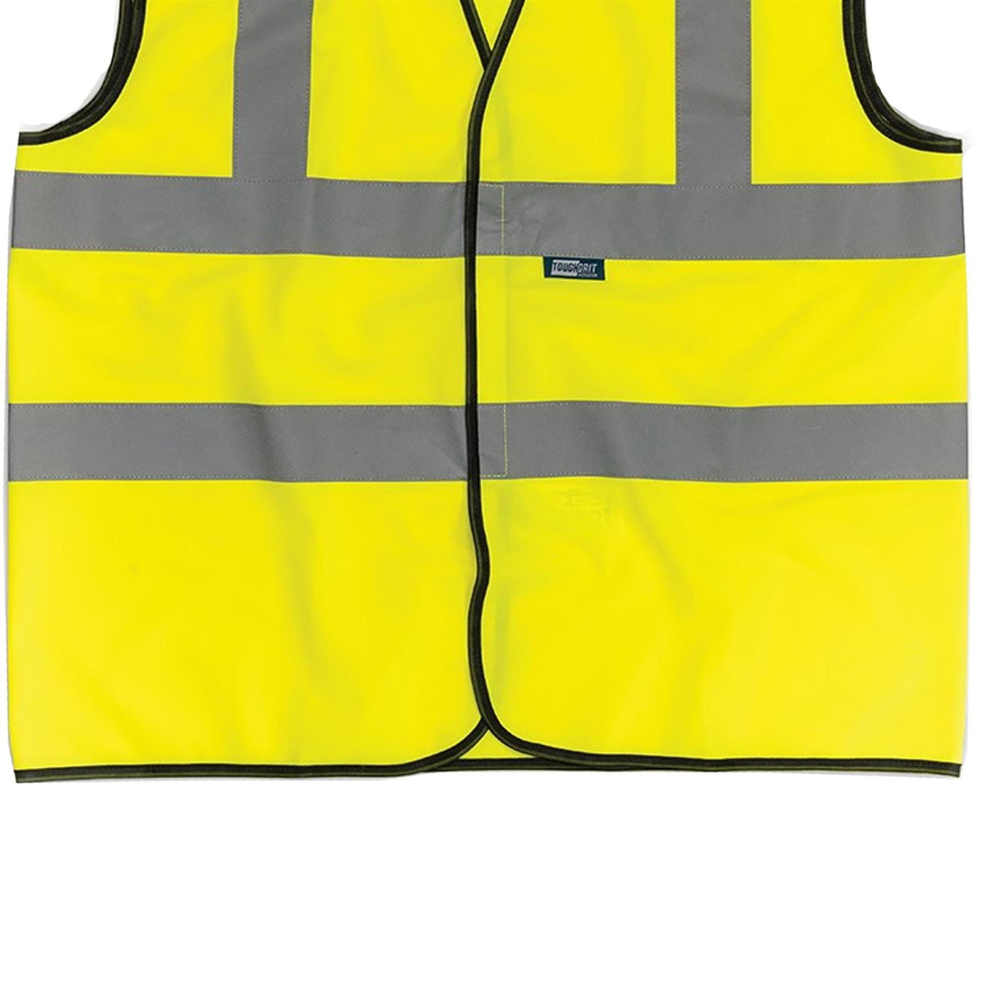 Tough Grit Yellow Hi Vis High Visibility Vest Safety Work Reflective M