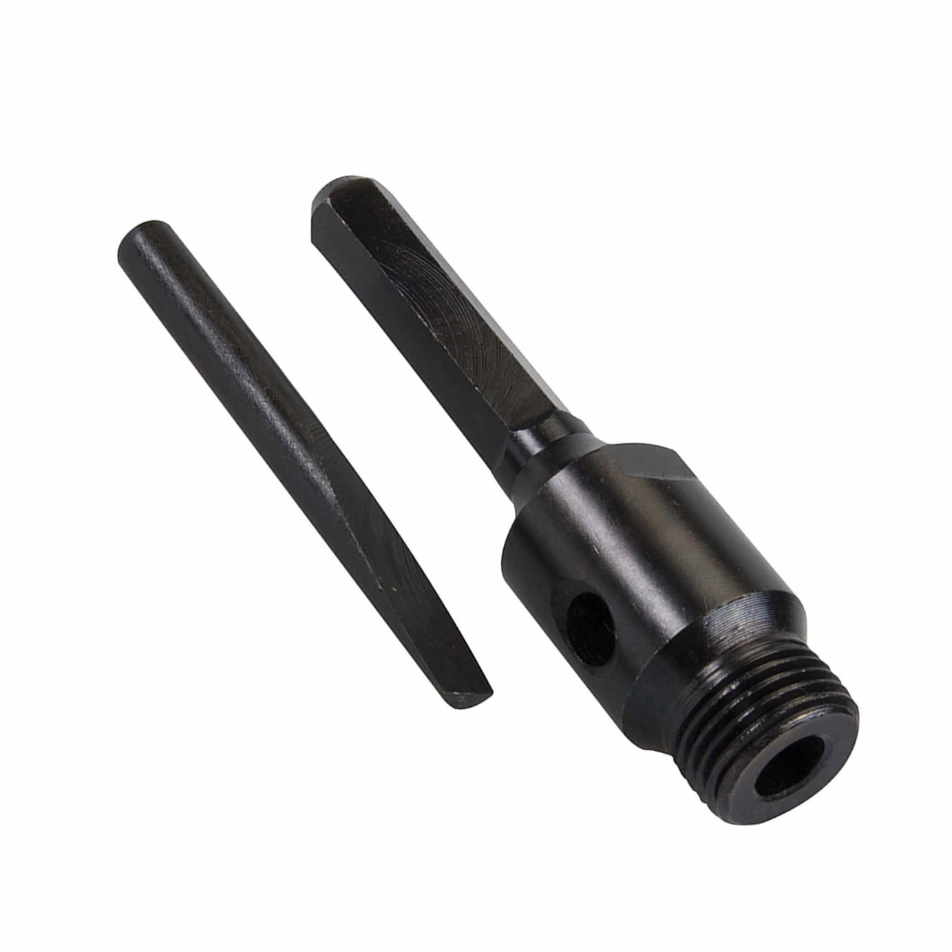 TCT Core Drill Bit 45mm Hole Saw Masonry Stone Brick Hex 100mm Extensions Pilot