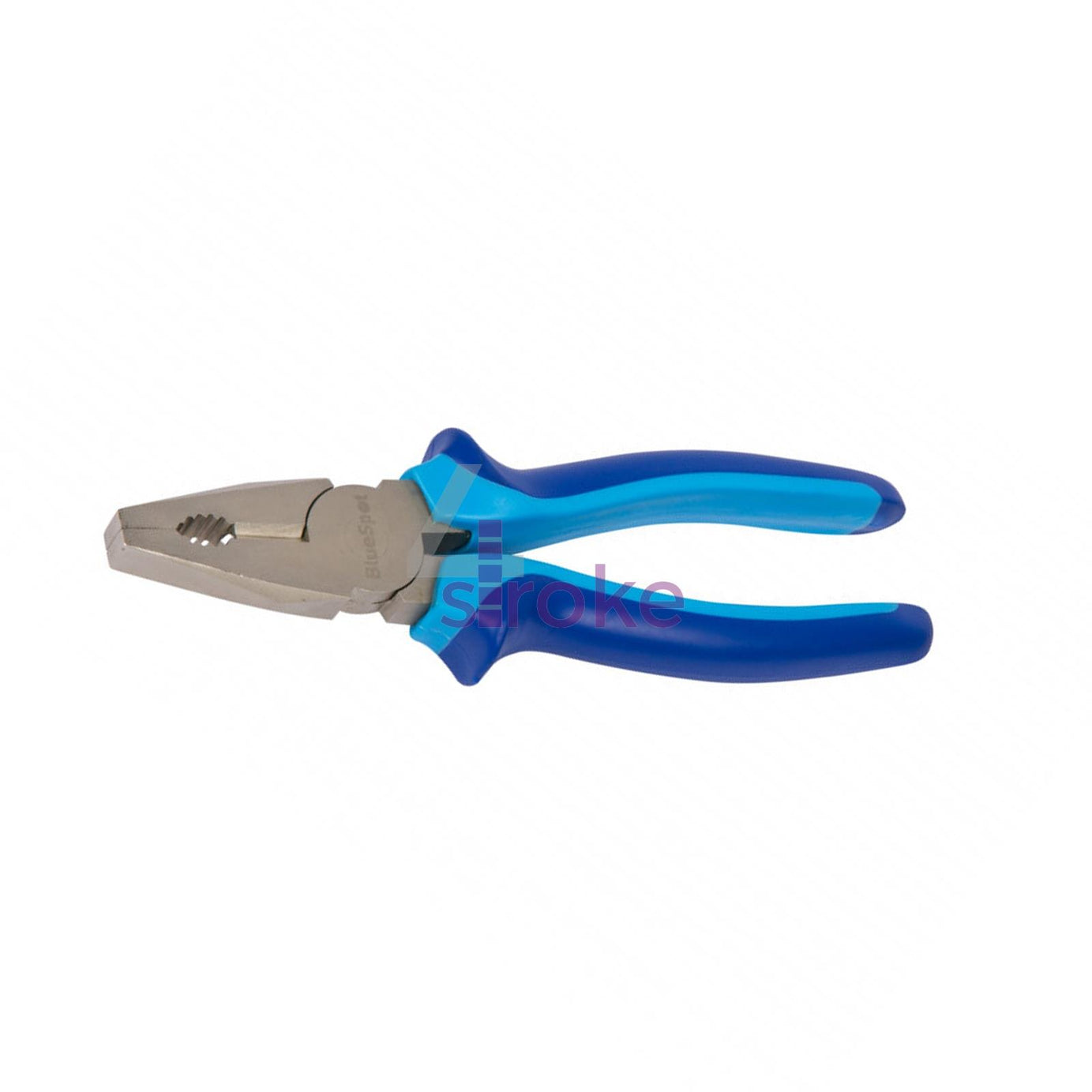 BlueSpot 200mm (8") Combination Plier Drop Forged Steel Soft Grip Vinyl Handles New Condition