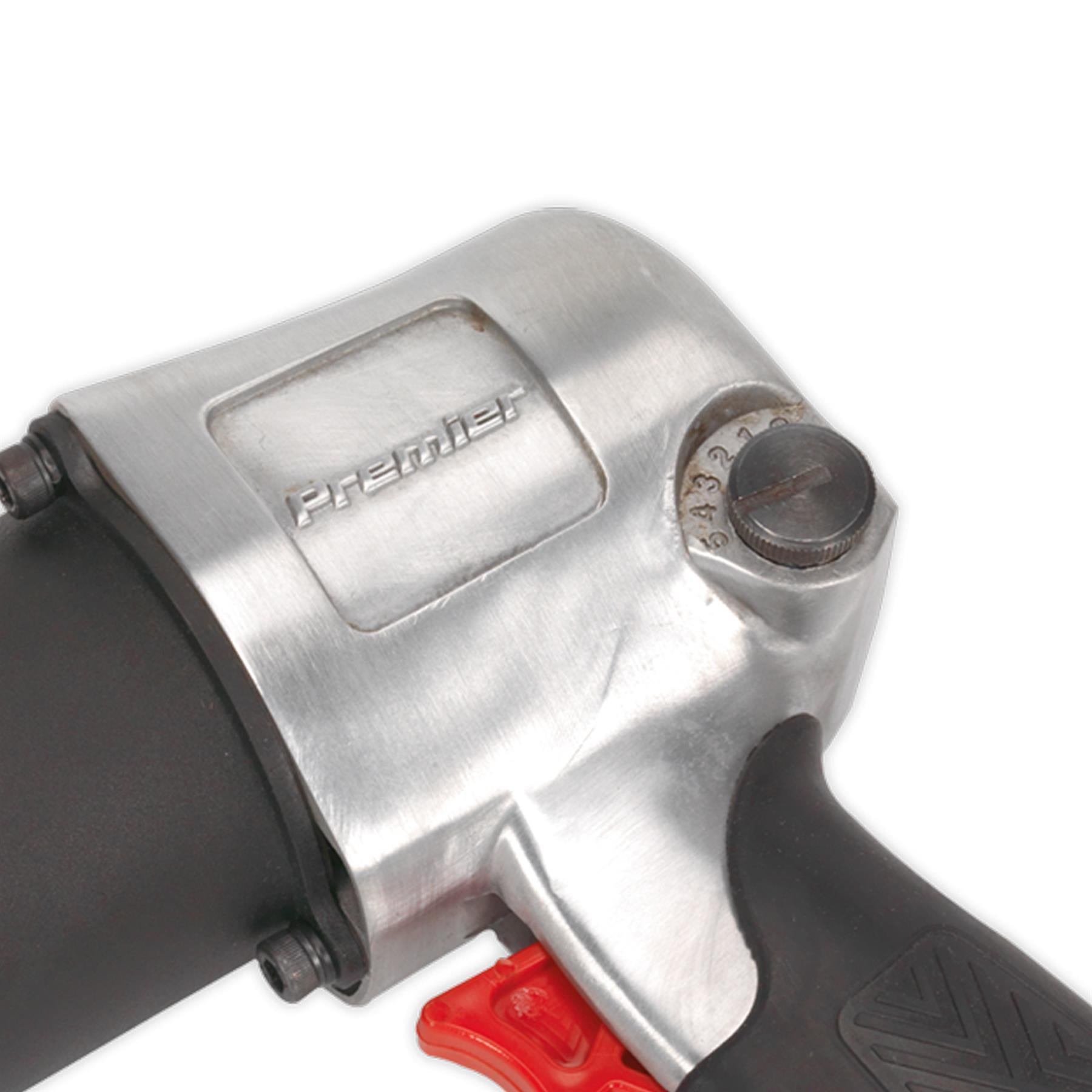 Sealey Air Impact Wrench 1/2"Sq Drive Twin Hammer