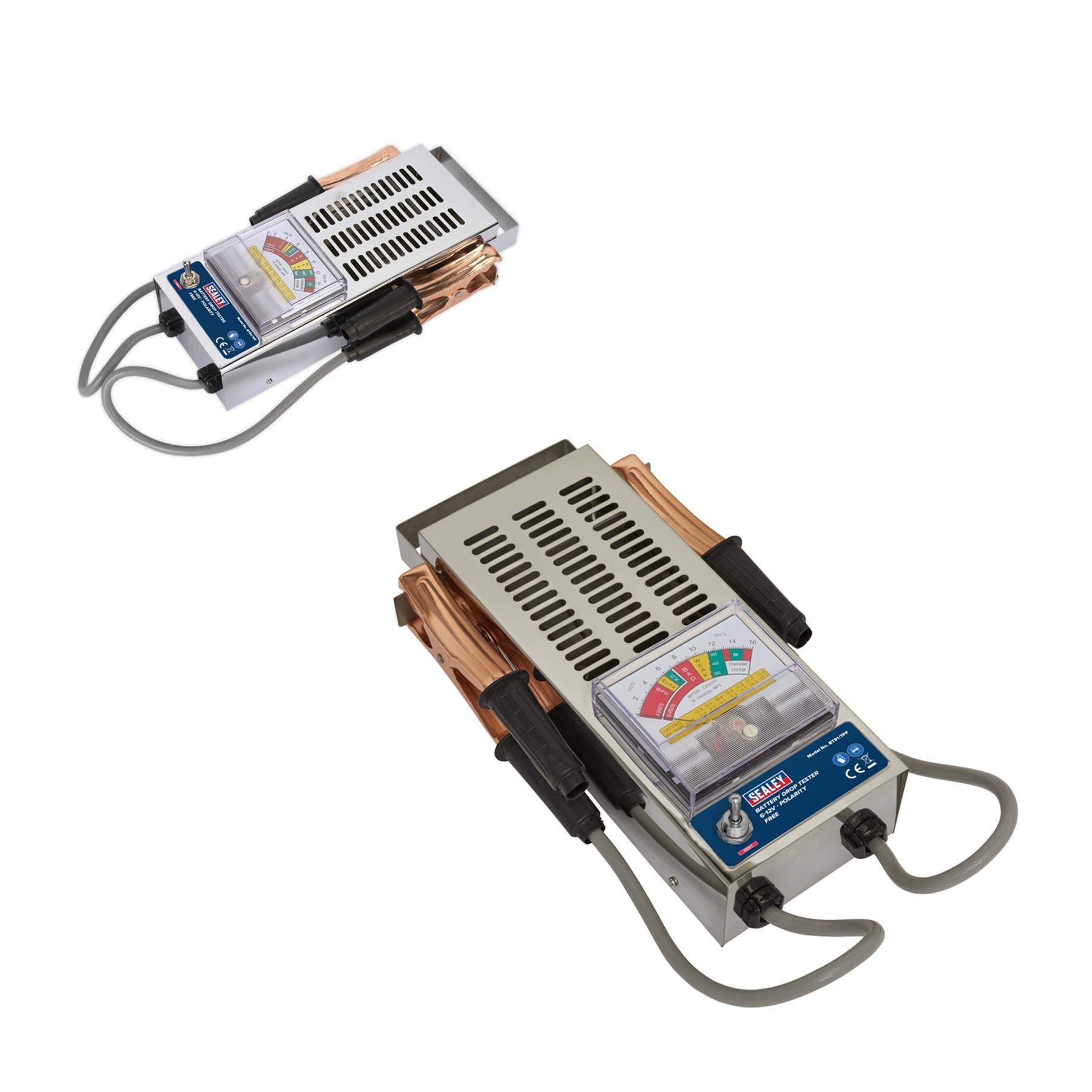 Sealey Professional Battery Drop Tester 6/12V - Polarity Free