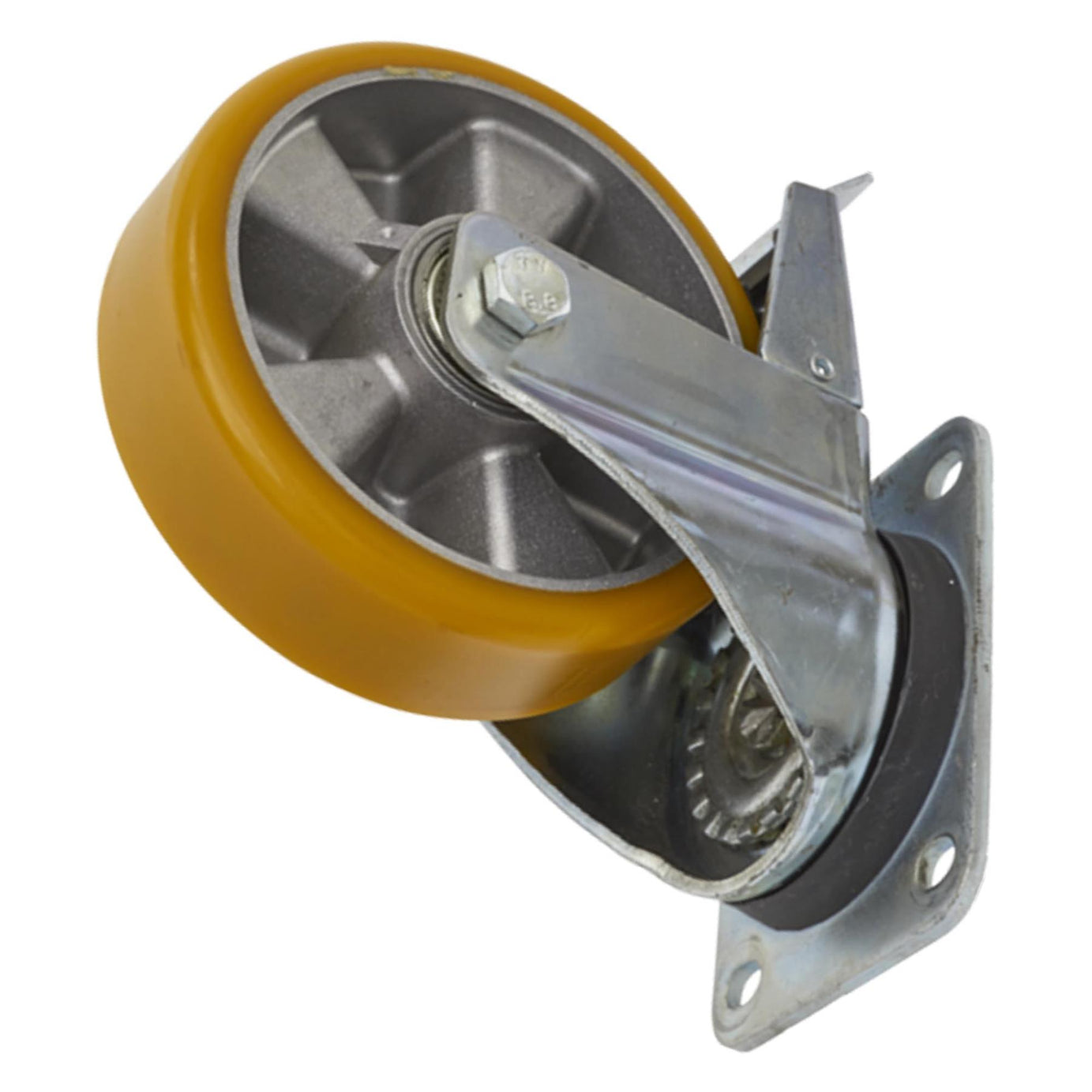 Sealey Castor Wheel Swivel Plate with Total Lock 160mm