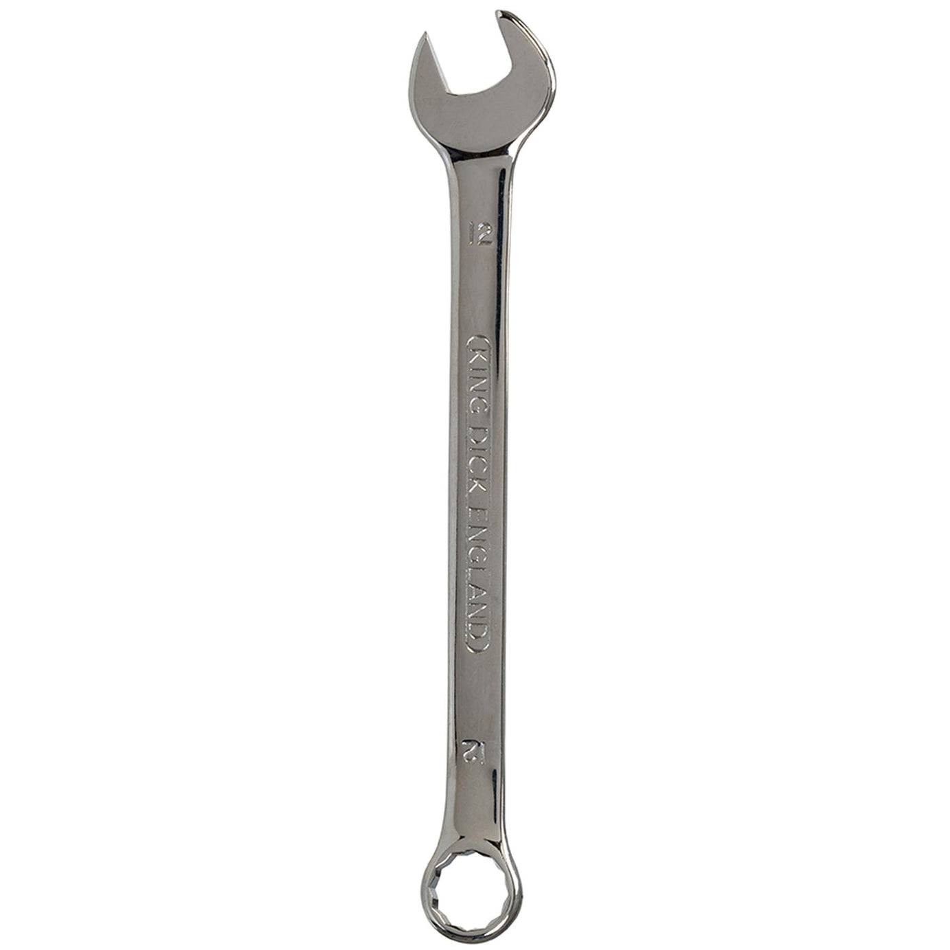 King Dick metric 12 MM polished chrome combination spanner wrenches spanners