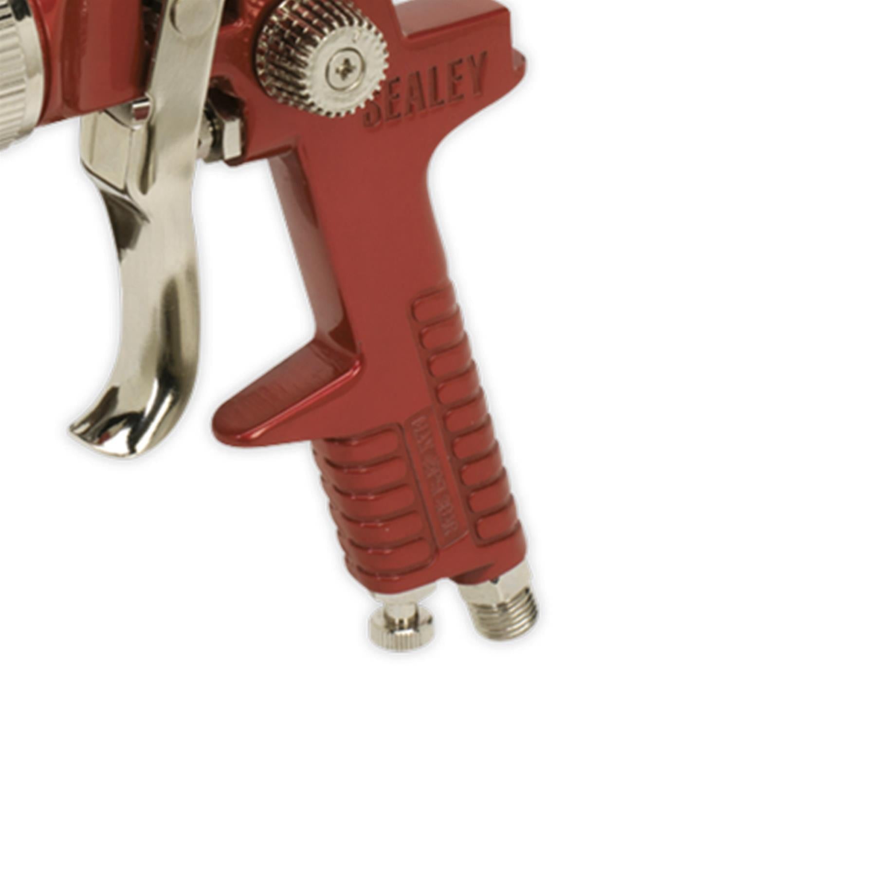 Sealey HVLP Gravity Feed Spray Gun 2mm Set-Up