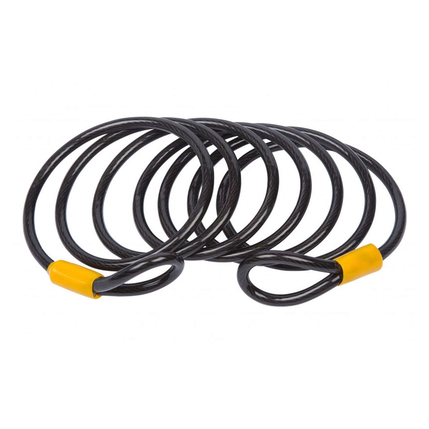 BlueSpot Double Loop Bicycle Cable Bike Security Lock Chain Steel Core 2.5m x 8mm