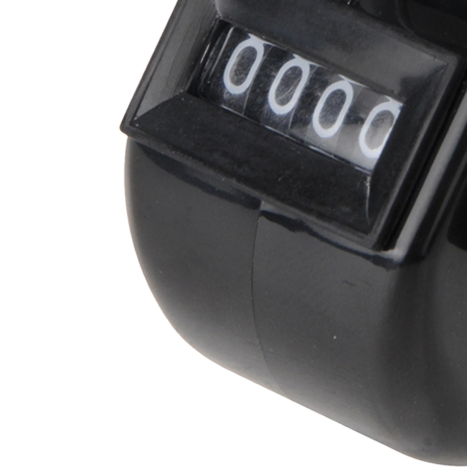 4 Digit Chrome Palm Tally Counter Hand Held Clicker