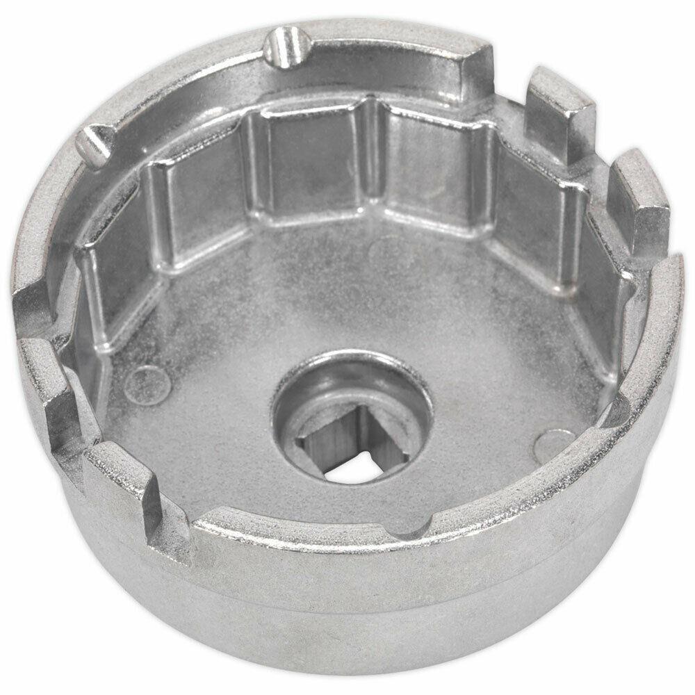 Sealey Oil Filter Cap Wrench 64.5mm x 14 Flutes - Toyota