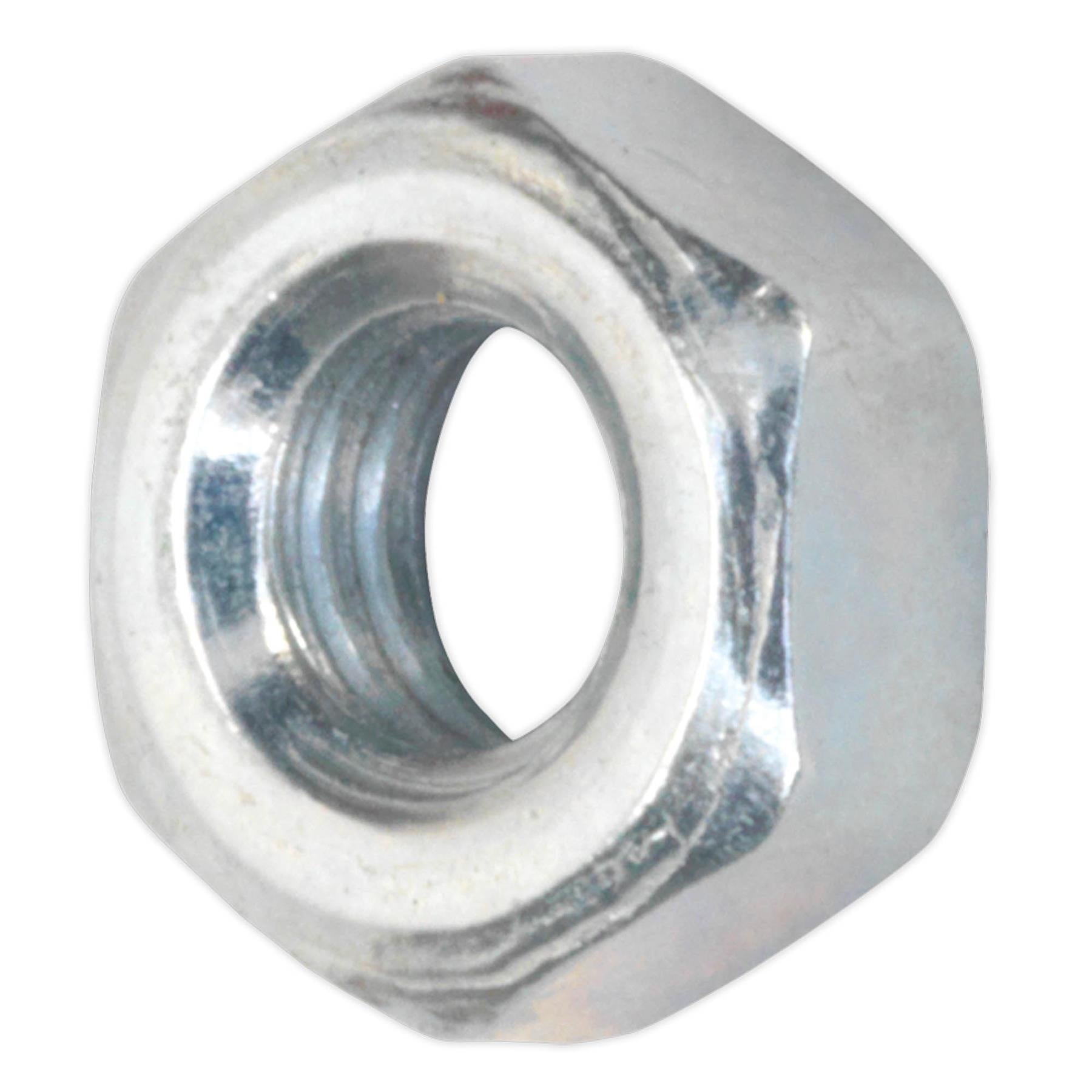 Sealey Steel Nut DIN 934 - M4 - Pack of 100