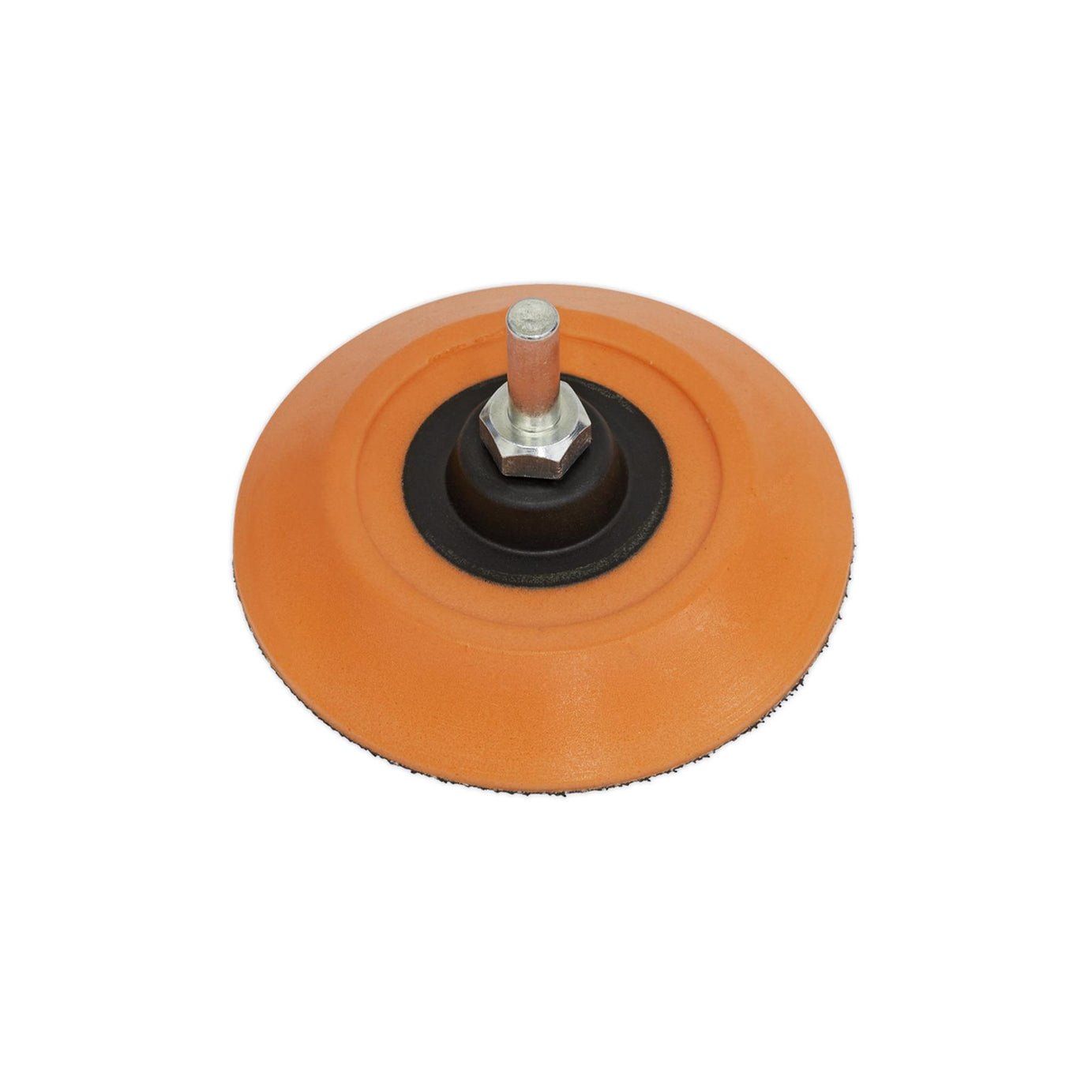 Sealey Hook-and-Loop Backing Pad Ø75mm 6mm Shaft Garage Workshop DIY