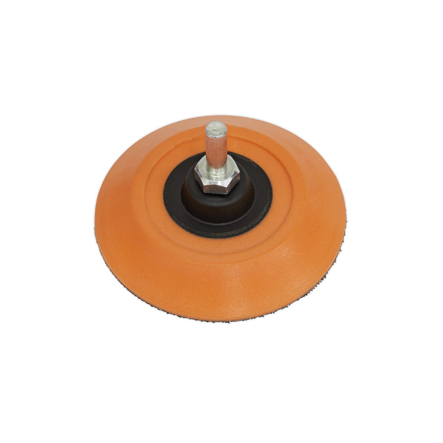 Sealey Hook-and-Loop Backing Pad Ø75mm 6mm Shaft Garage Workshop DIY