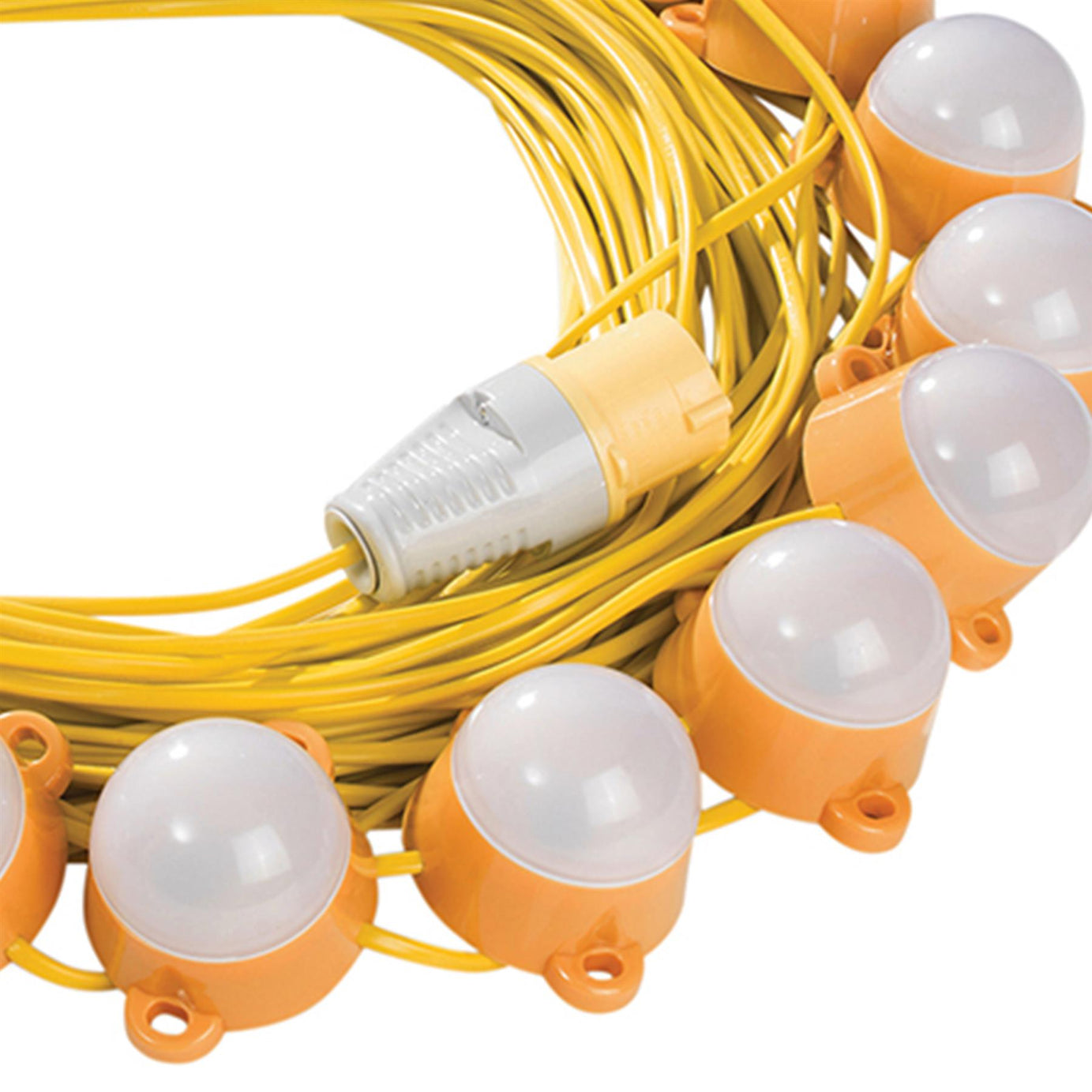 50m Plug In 110V LED Party Globe Festoon String Lights Outdoor Garden Decoration