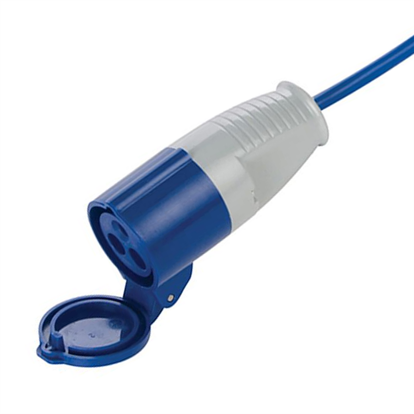 Fly Lead Converter, 13-16 A 13 A Plug To 16 A Socket Cable Length 250mm Max 250V