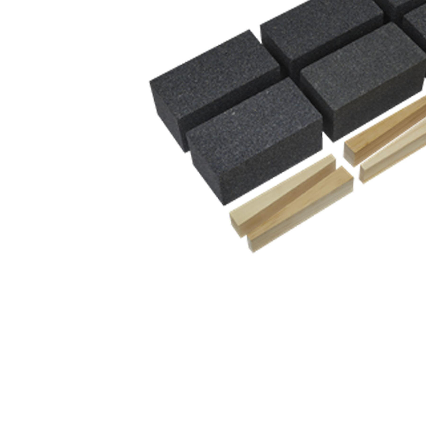 Sealey Floor Grinding Block 50 x 50 x 100mm 24Grit - Pack of 6