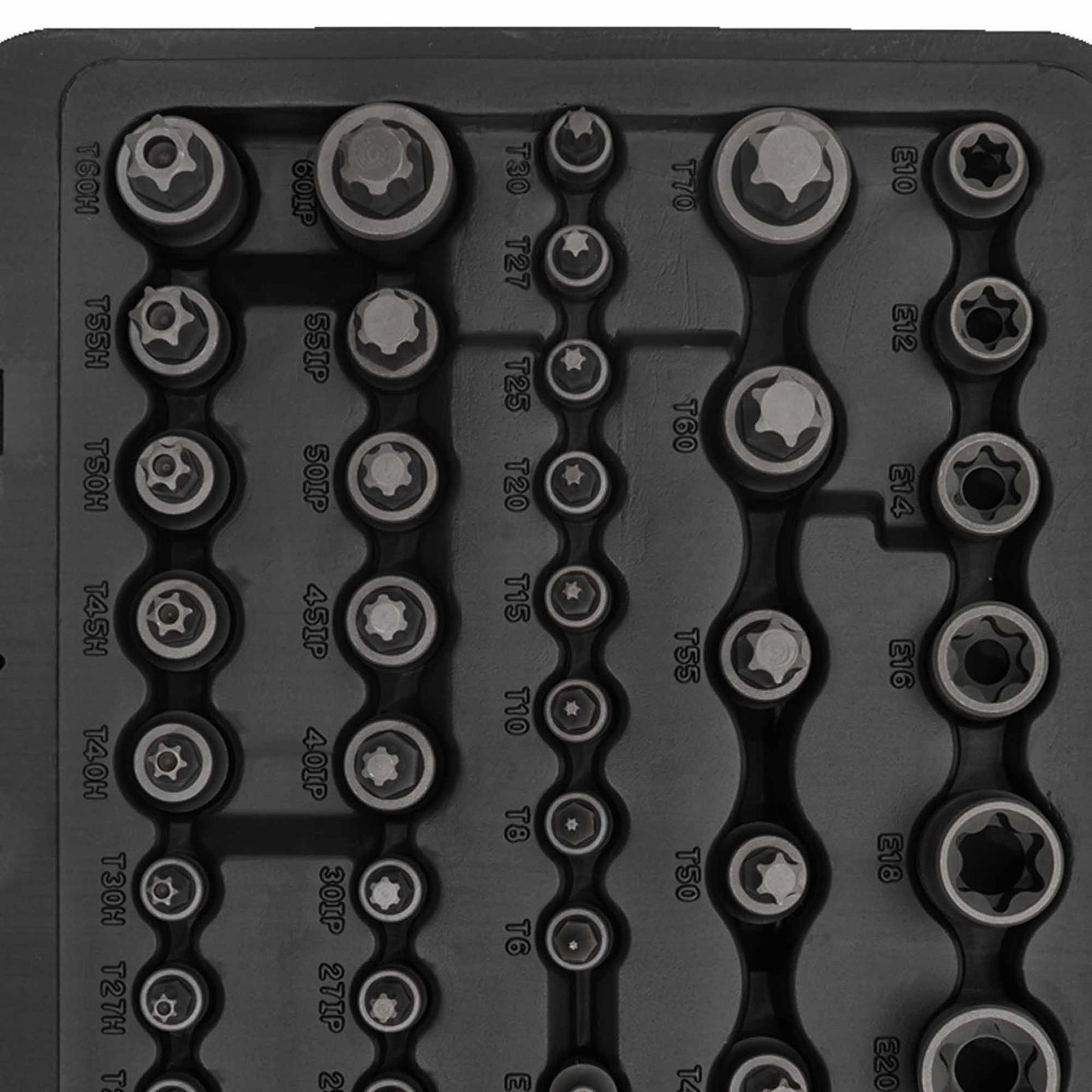 TRX-Star* Master Socket Set 52pc 1/4", 3/8" & 1/2"Sq Drive. Sealey