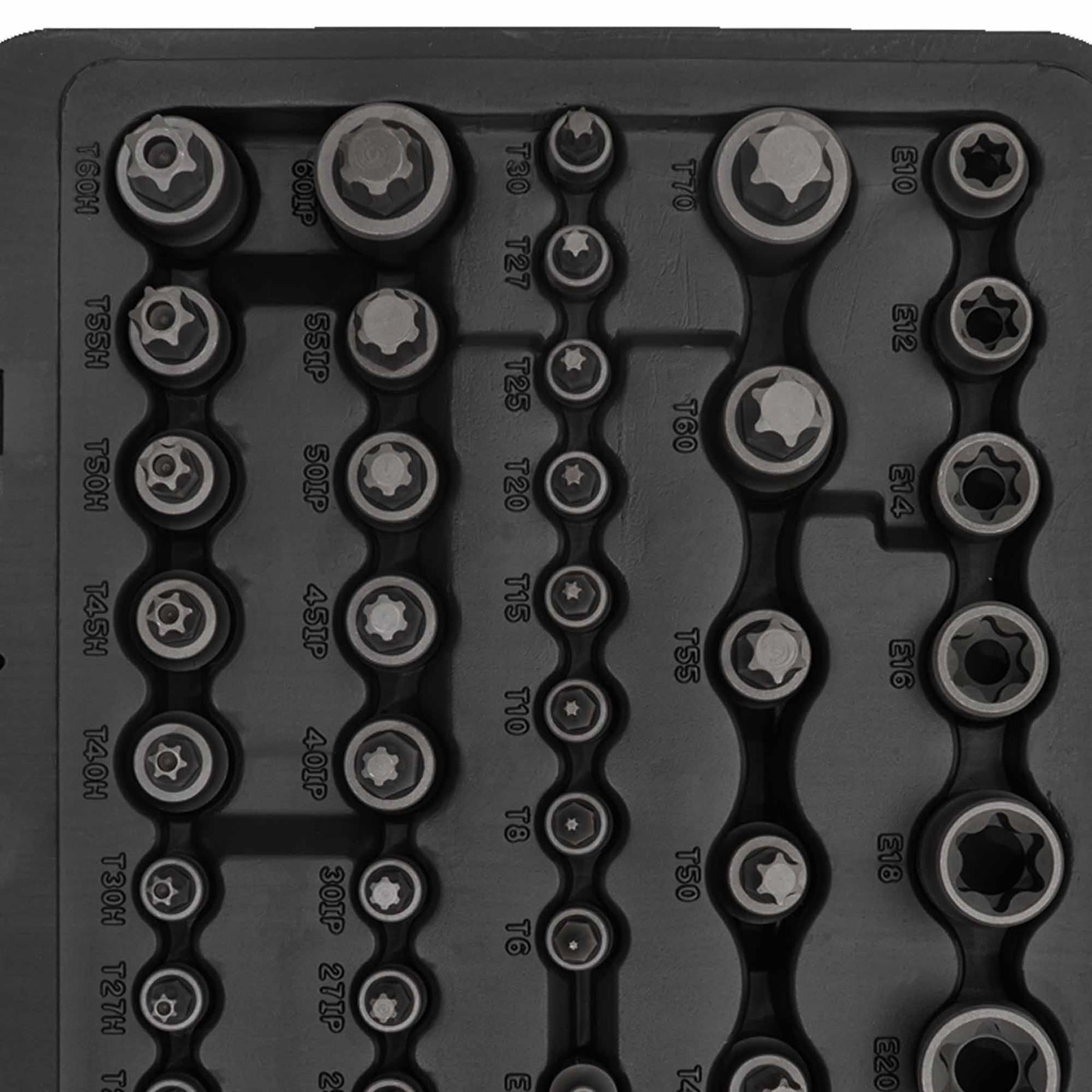 TRX-Star* Master Socket Set 52pc 1/4", 3/8" & 1/2"Sq Drive. Sealey