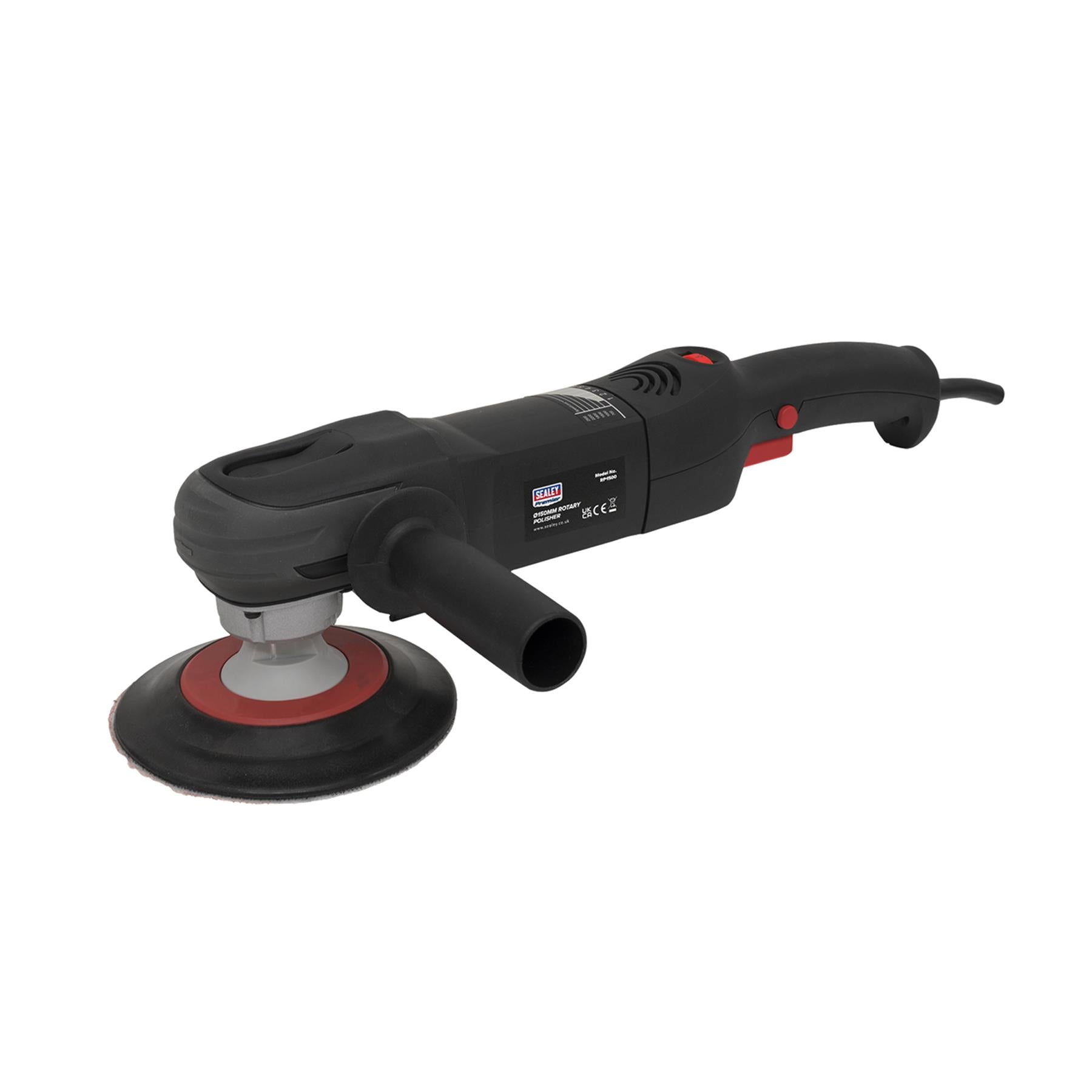 Sealey Rotary Polisher 150mm 1050W/230V Fast & Easy Pad Changes