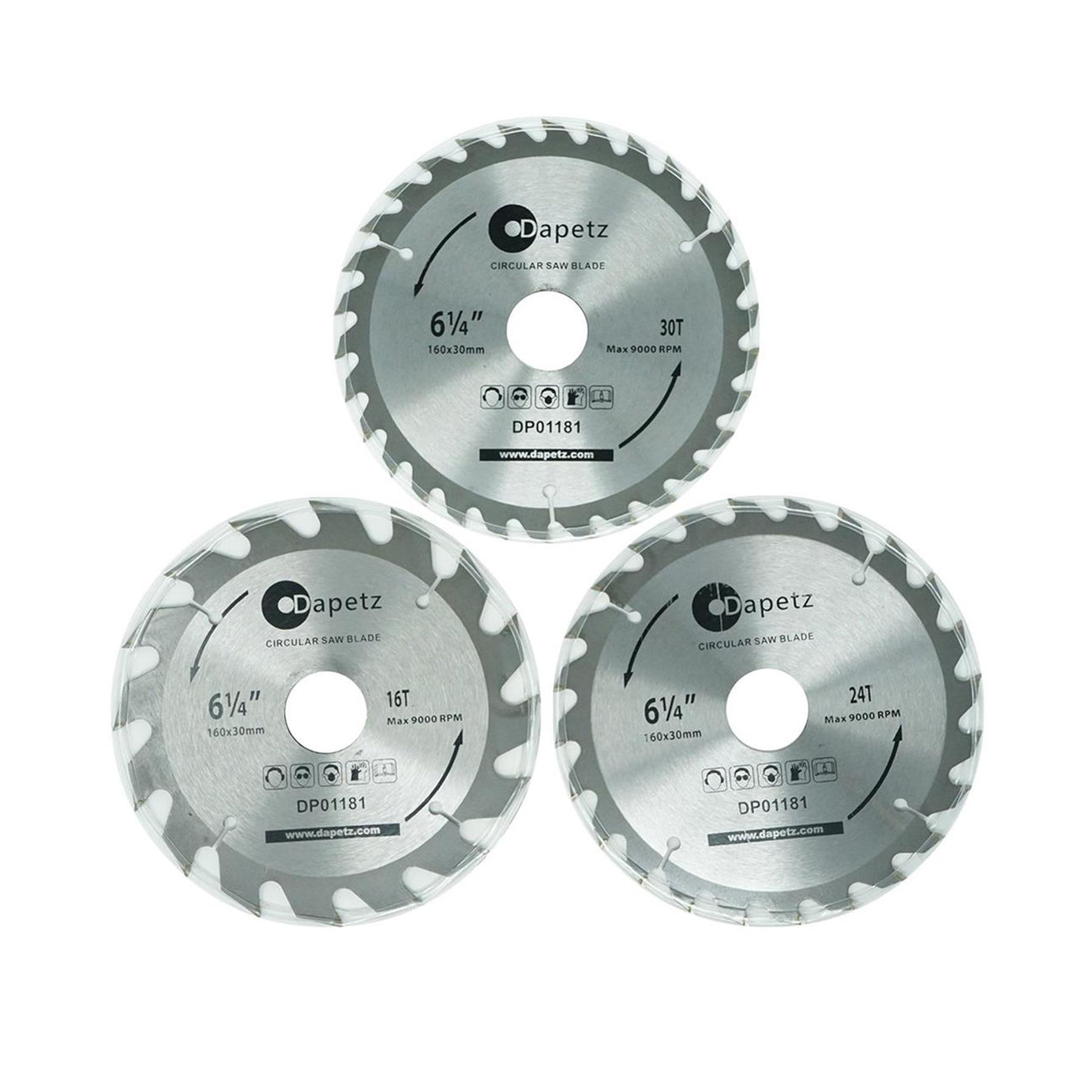 3X Circular Saw Blades