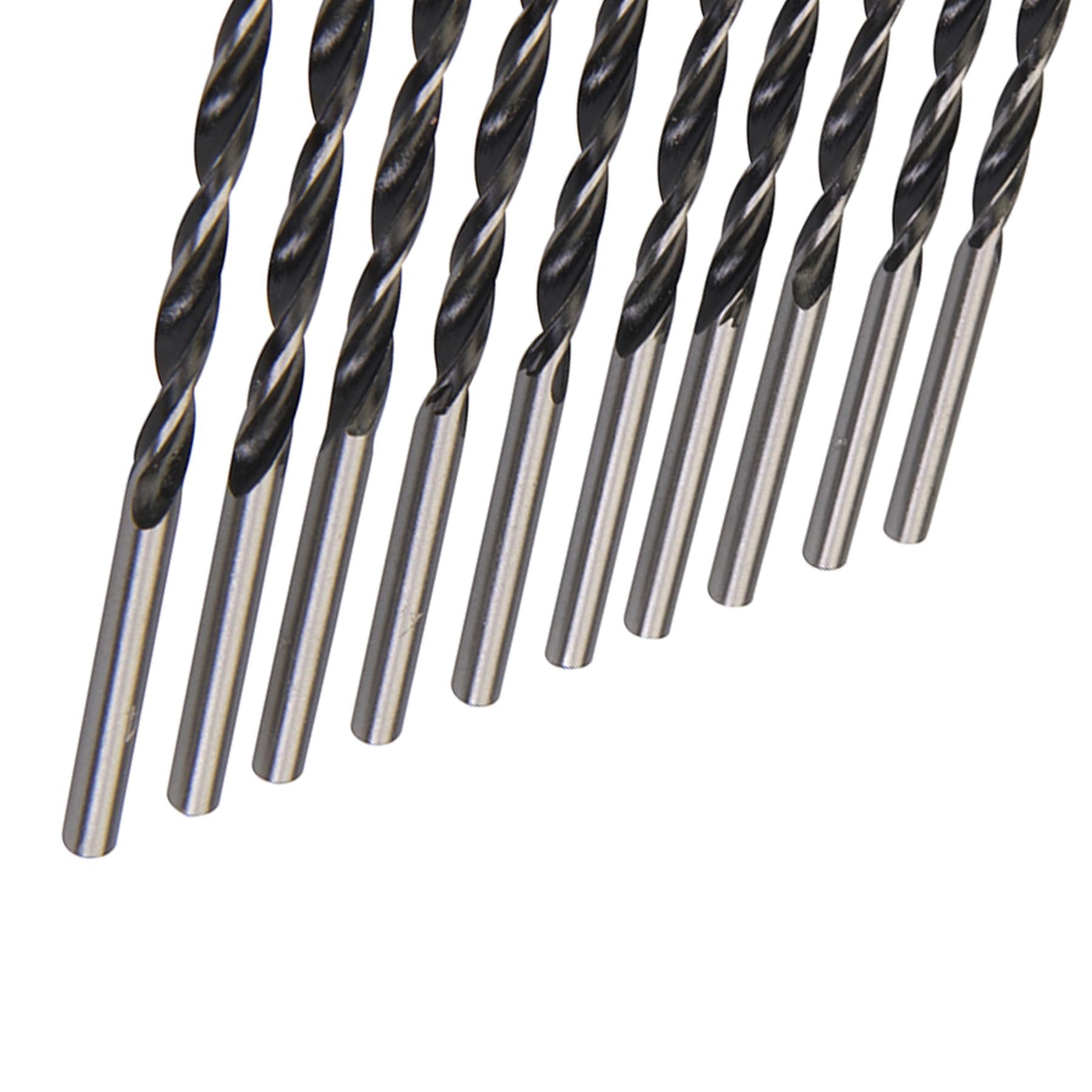 10Pk Lip & Spur Drill Bits 4mm Durable Sharp Precision Drill Work On Wood DIY