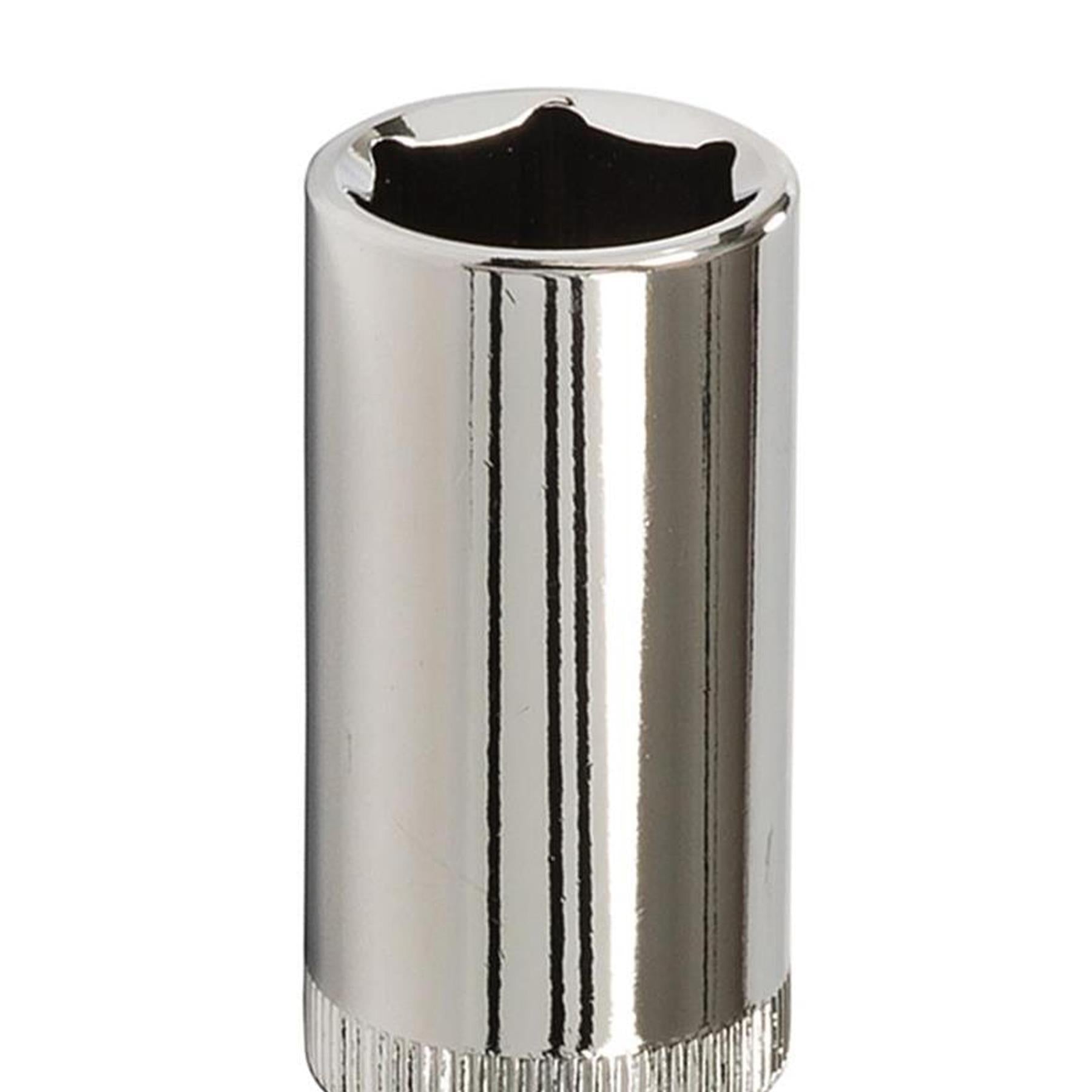 Quality Socket 1/2" Shallow Deep Drive Metric 17mm Long Hex Wrench
