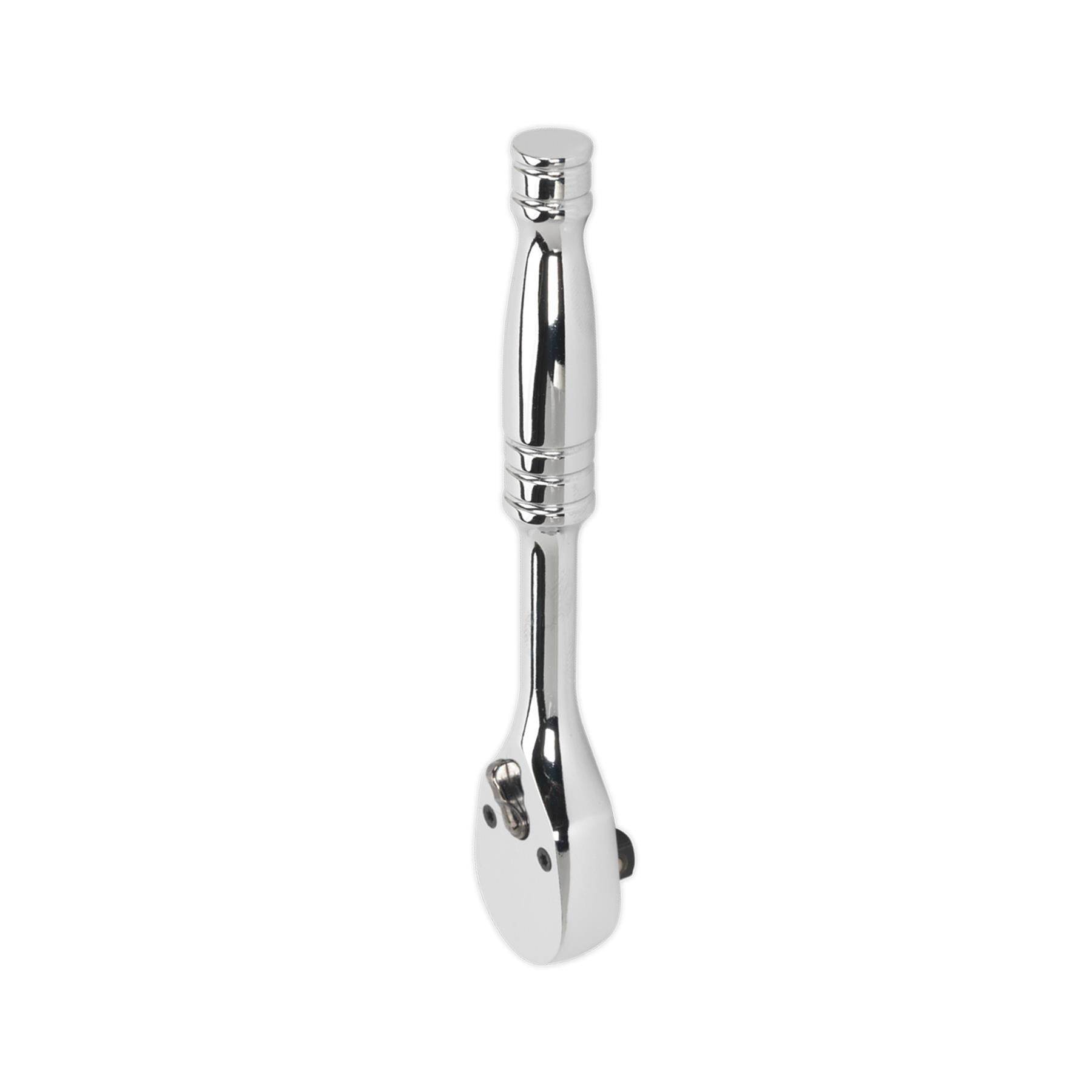 Sealey Ratchet Wrench 1/4"Sq Drive Dust-Free Pear-Head Flip Reverse
