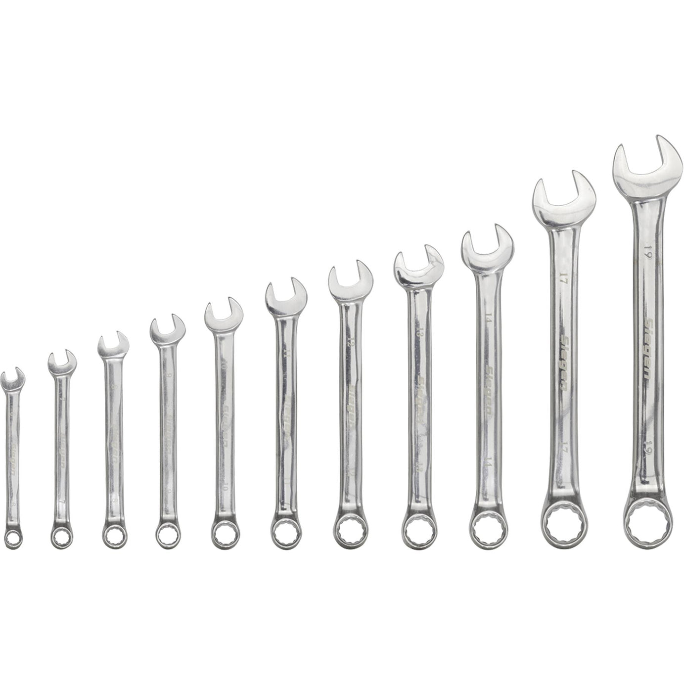 Sealey Combination Spanner Set 11pc Metric