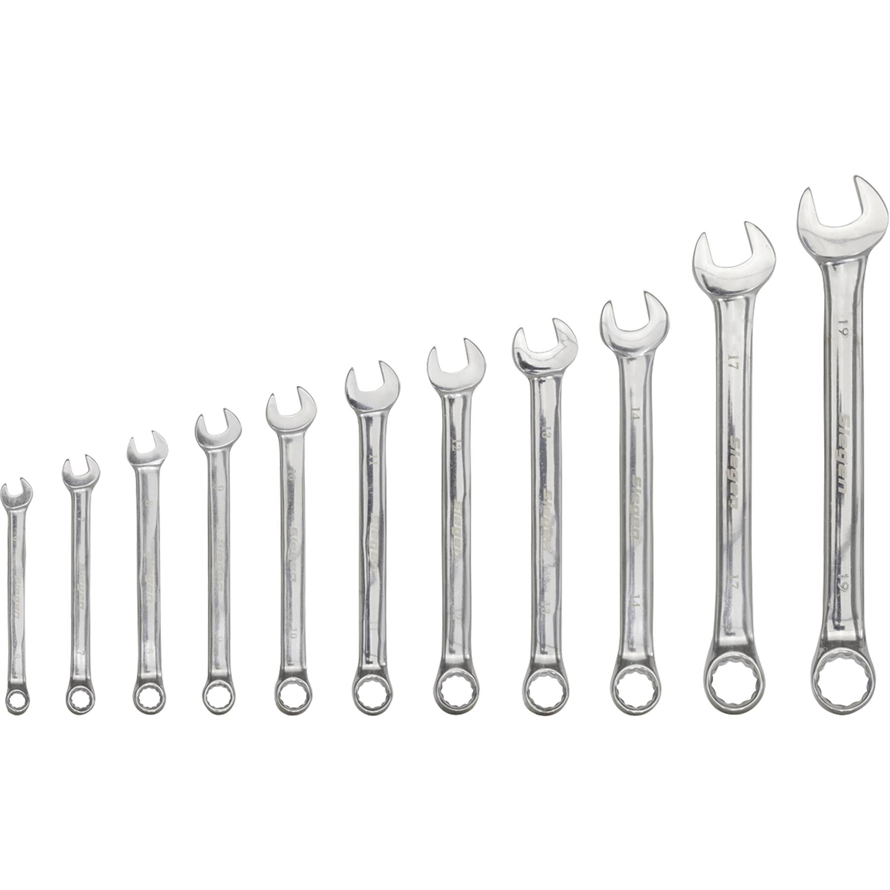 Sealey Combination Spanner Set 11pc Metric