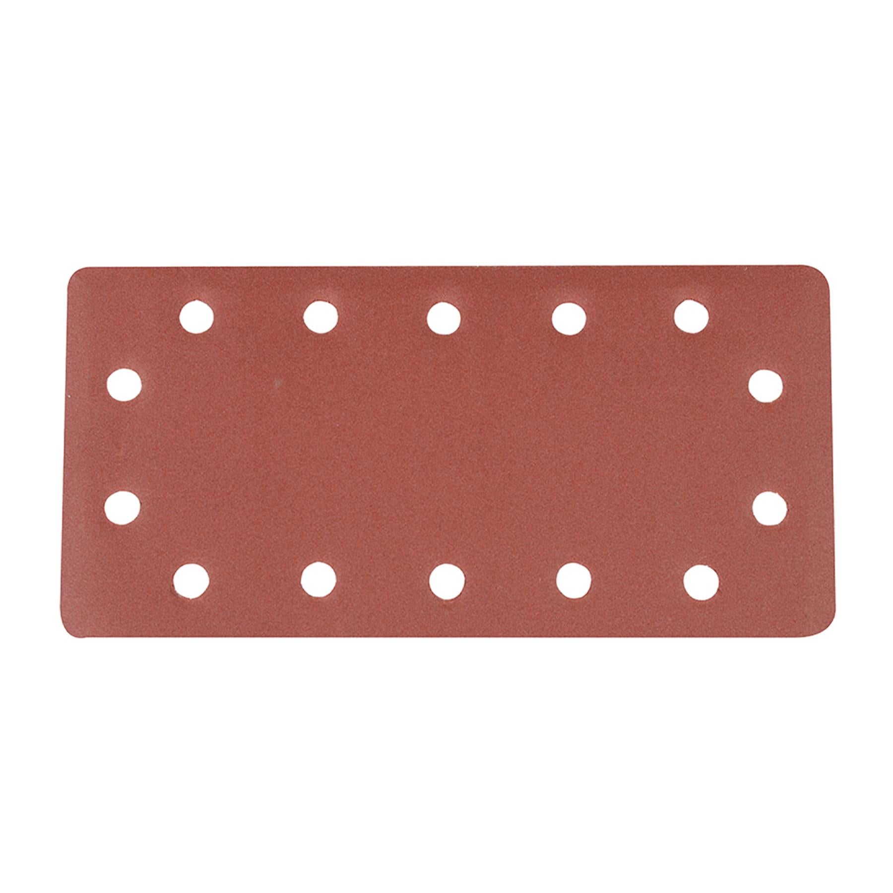 1/2 Punched Sanding Sheets 40Pk Assorted Grit 60 80 120 240 Hook & Loop