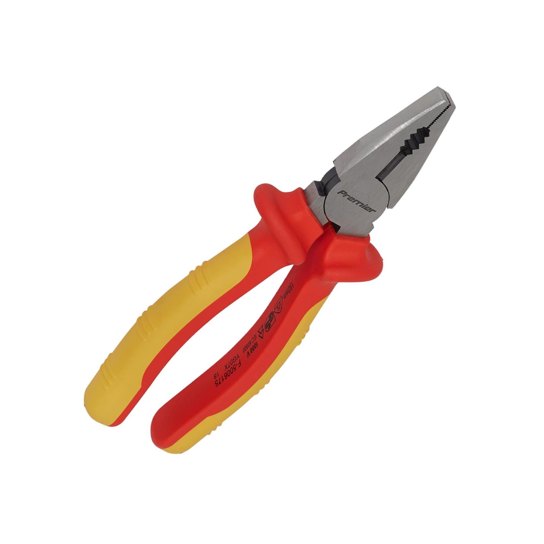 Sealey Combination Pliers 175mm VDE Approved