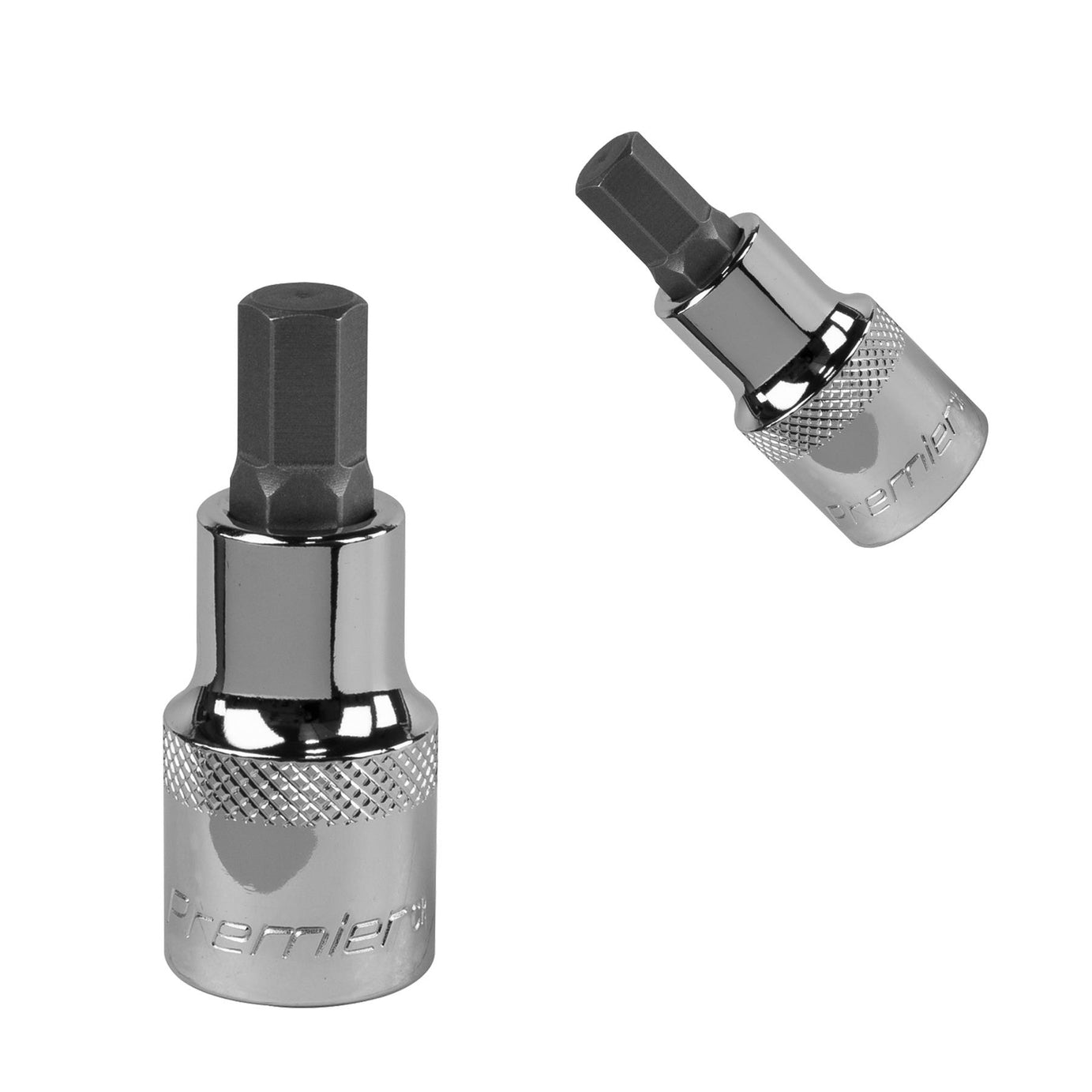 Sealey Hex Socket Bit 9mm 1/2"Sq Drive Chrome Vanadium Steel