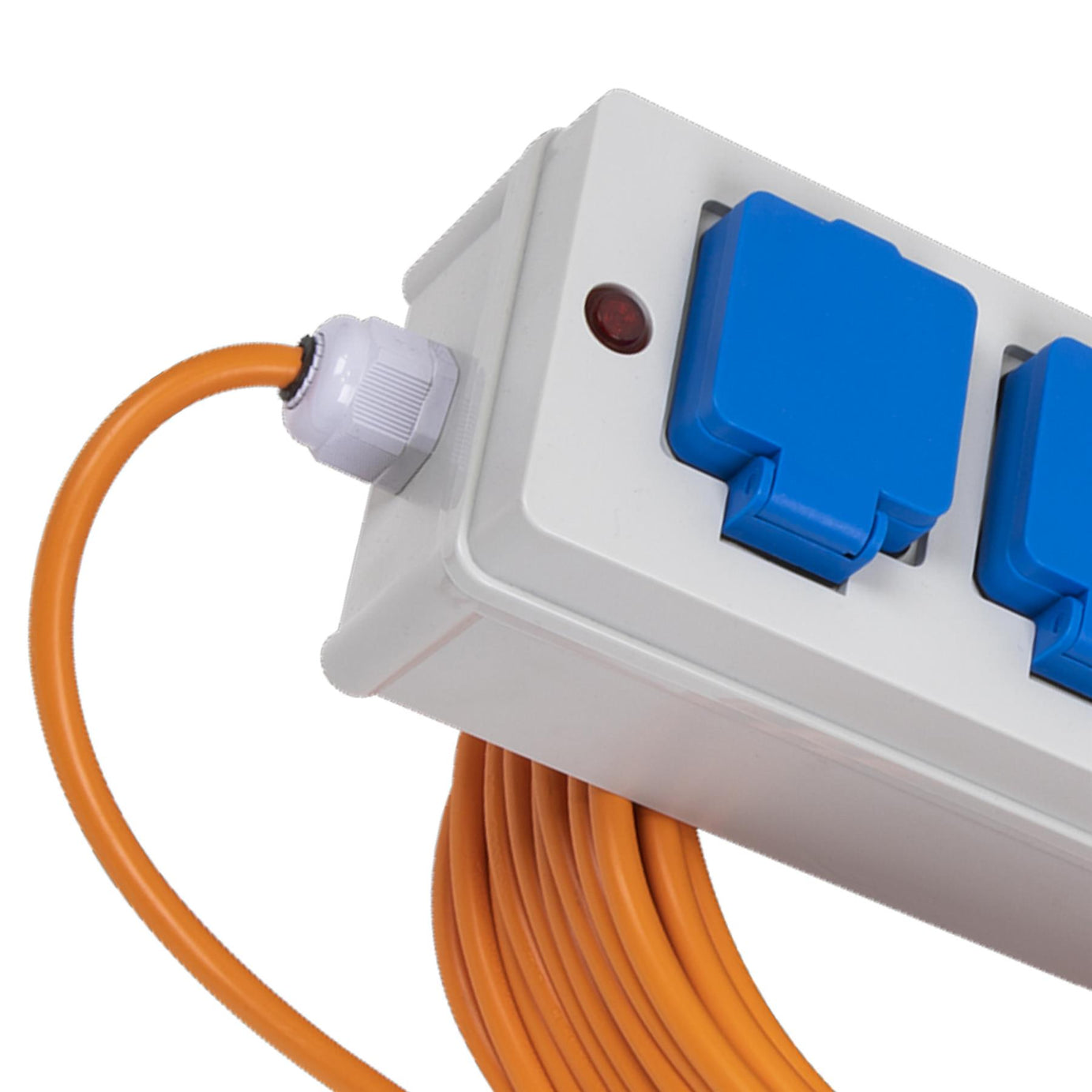 Caravan & Camping Mains Unit with RCD 15m Sealey