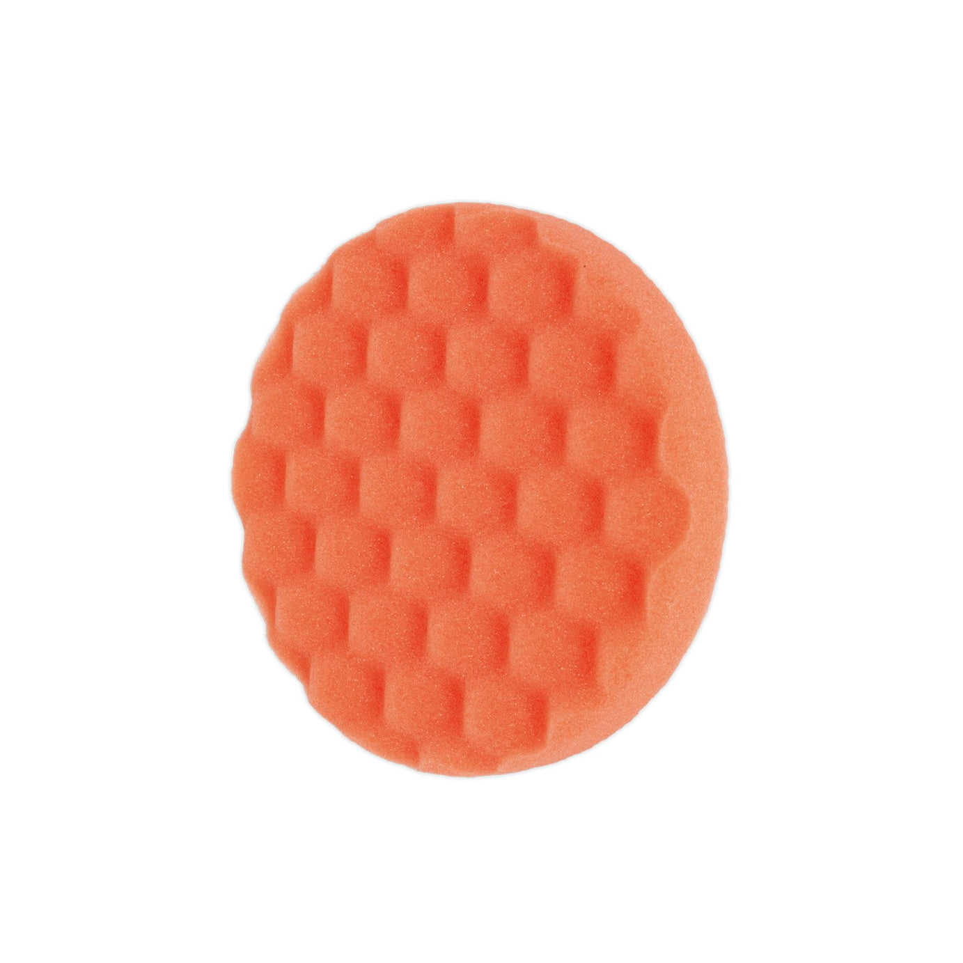 Sealey Buffing & Polishing Foam Head Hook/Loop 150x25mm Orange/Firm