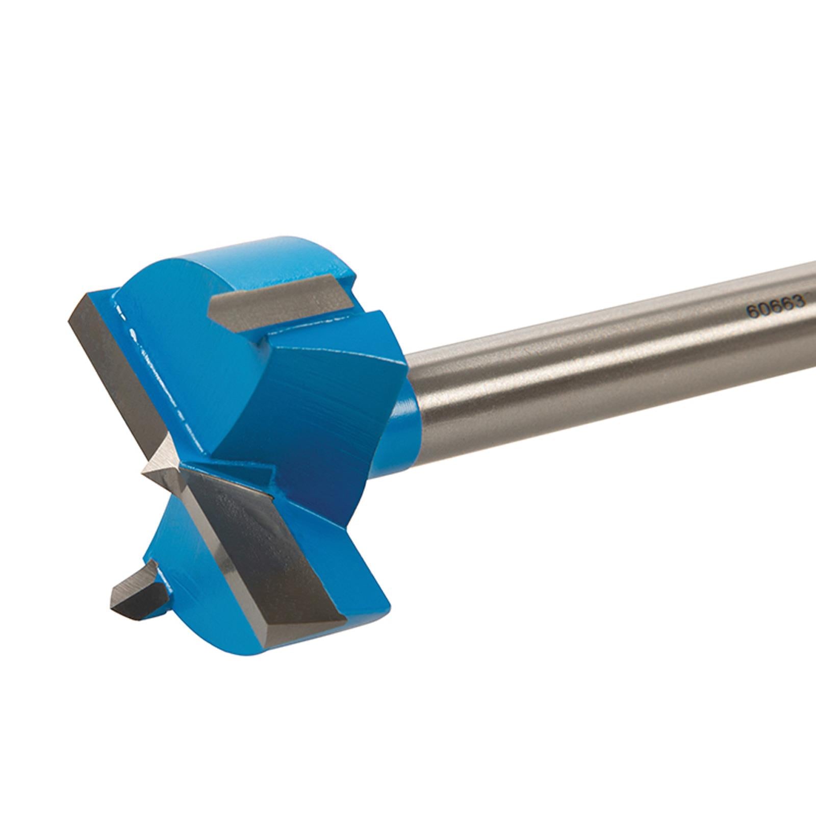 Long-Shank Carbide-Tipped Forstner Bit  Hard Wearing Carbide Tips 35mm