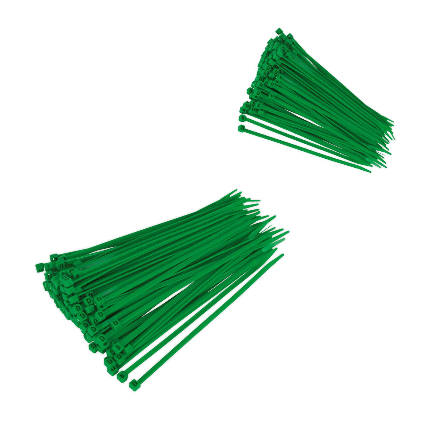 Sealey Cable Tie 200 x 4.4mm Green Pack of 100