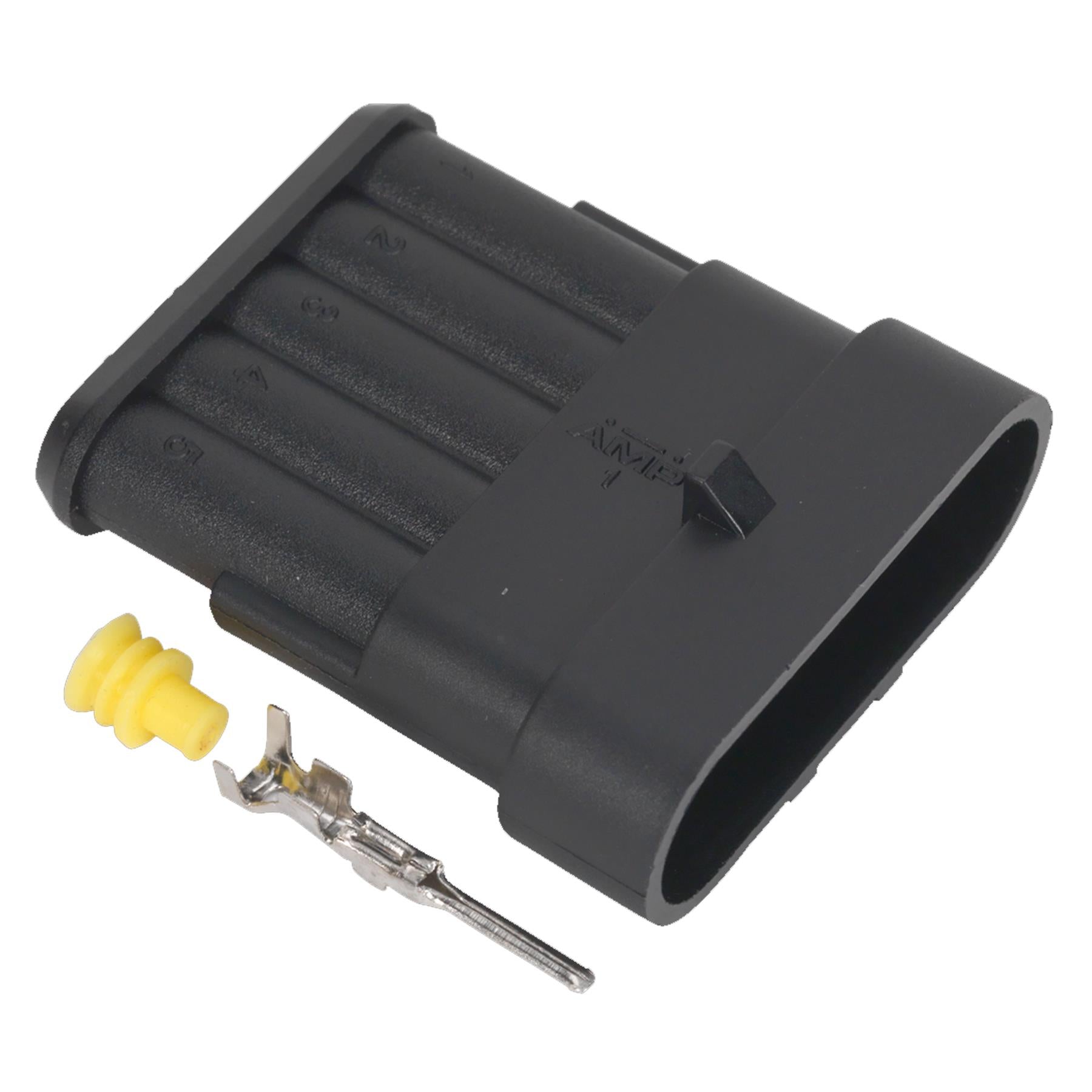 Sealey Superseal Male Connector 5-Way Pack of 3