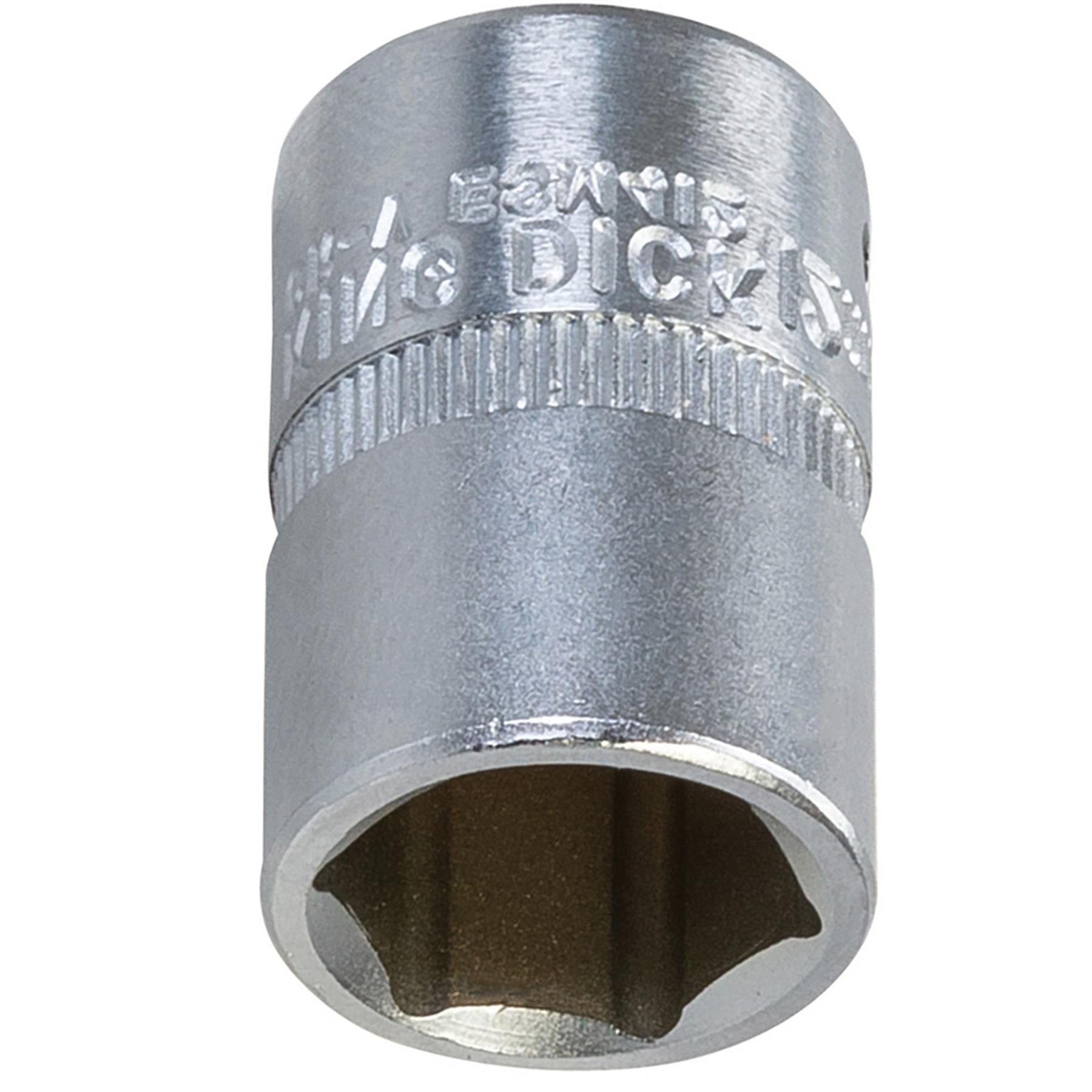 King Dick Socket 1/4" Sd 6pt Metric 12mm